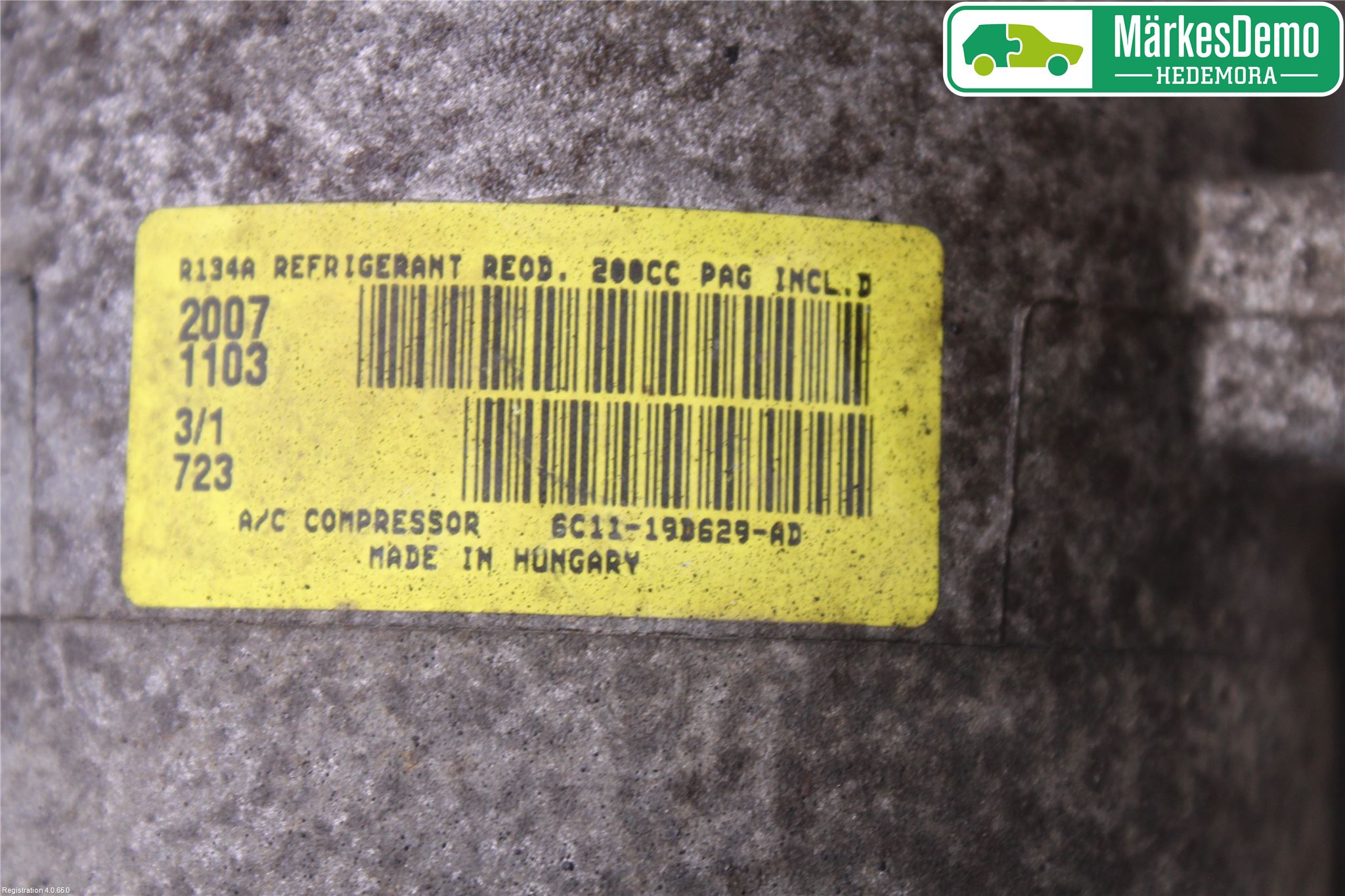 Ford TRANSIT    06-13 Varme Ac Kompressor