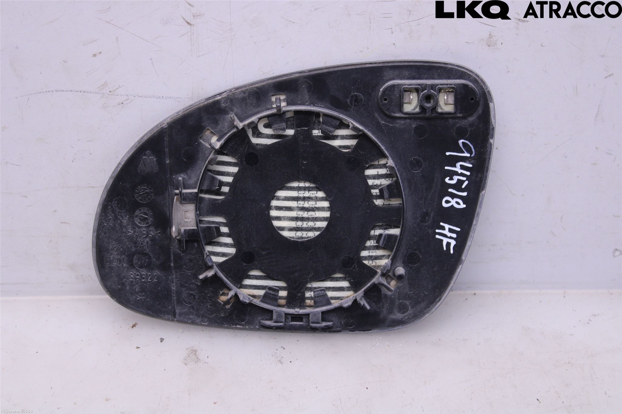Volkswagen VW PASSAT 05-11 Speil Glass H
