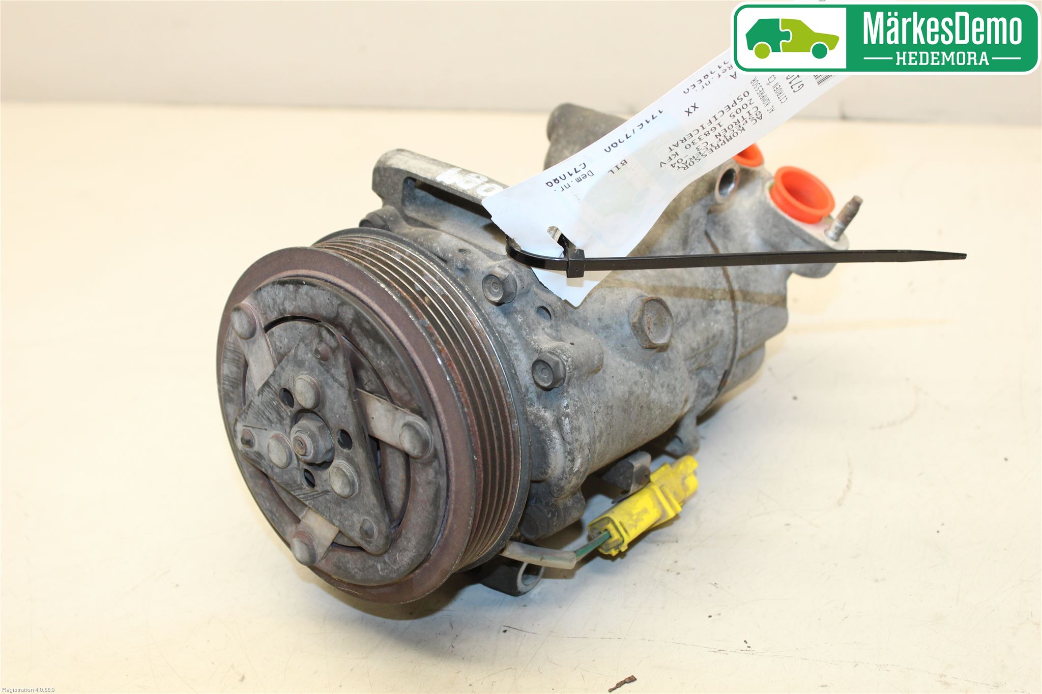 Citroen C3 -04 Varme Ac Kompressor