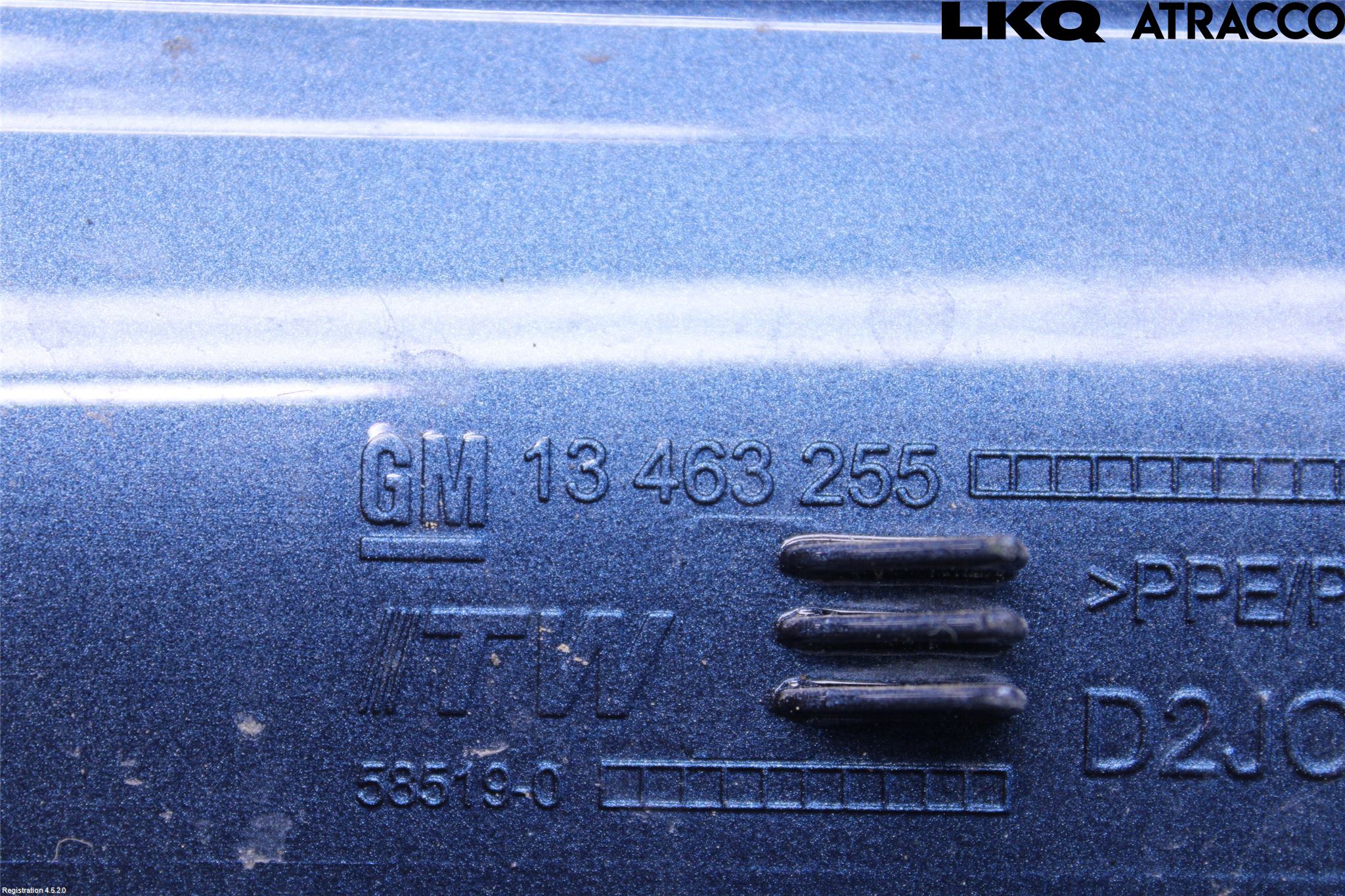 Opel ASTRA K 16-22 Drivstoff Tankluke