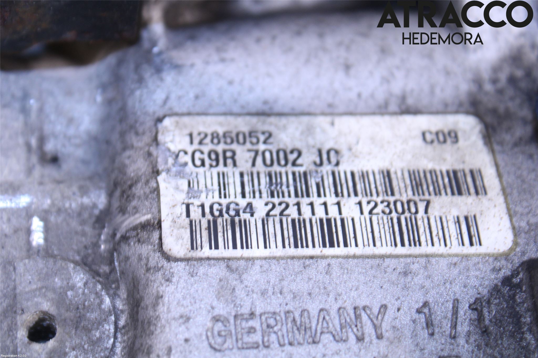 Volvo V60 11-13 Gearkasse 6 Trinn