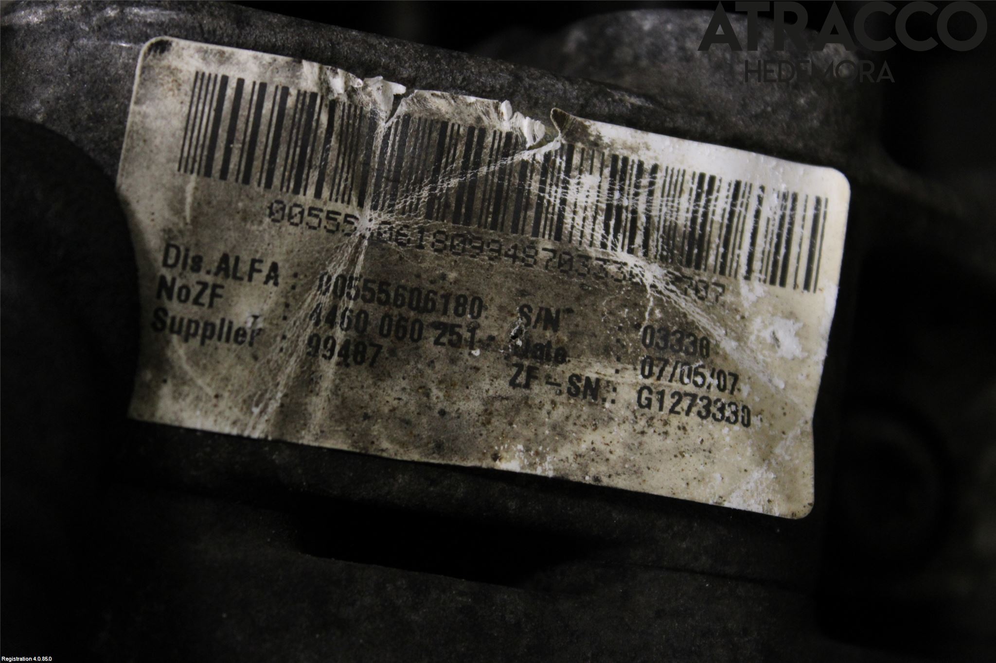 Alfa 159 Gearkasse Fordelingskasse