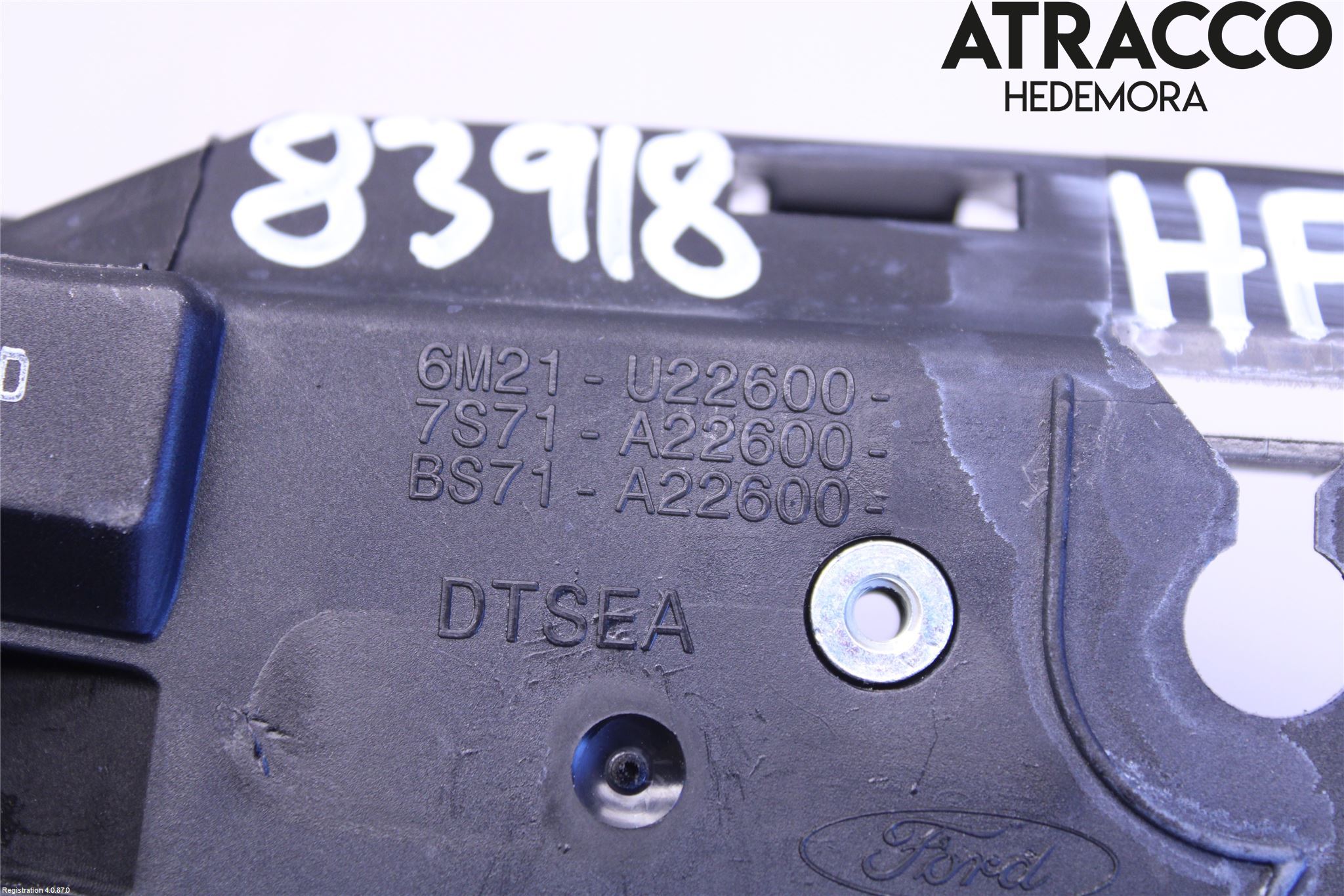 Ford S-MAX 06-15 Innr Dørhandtak H Indre