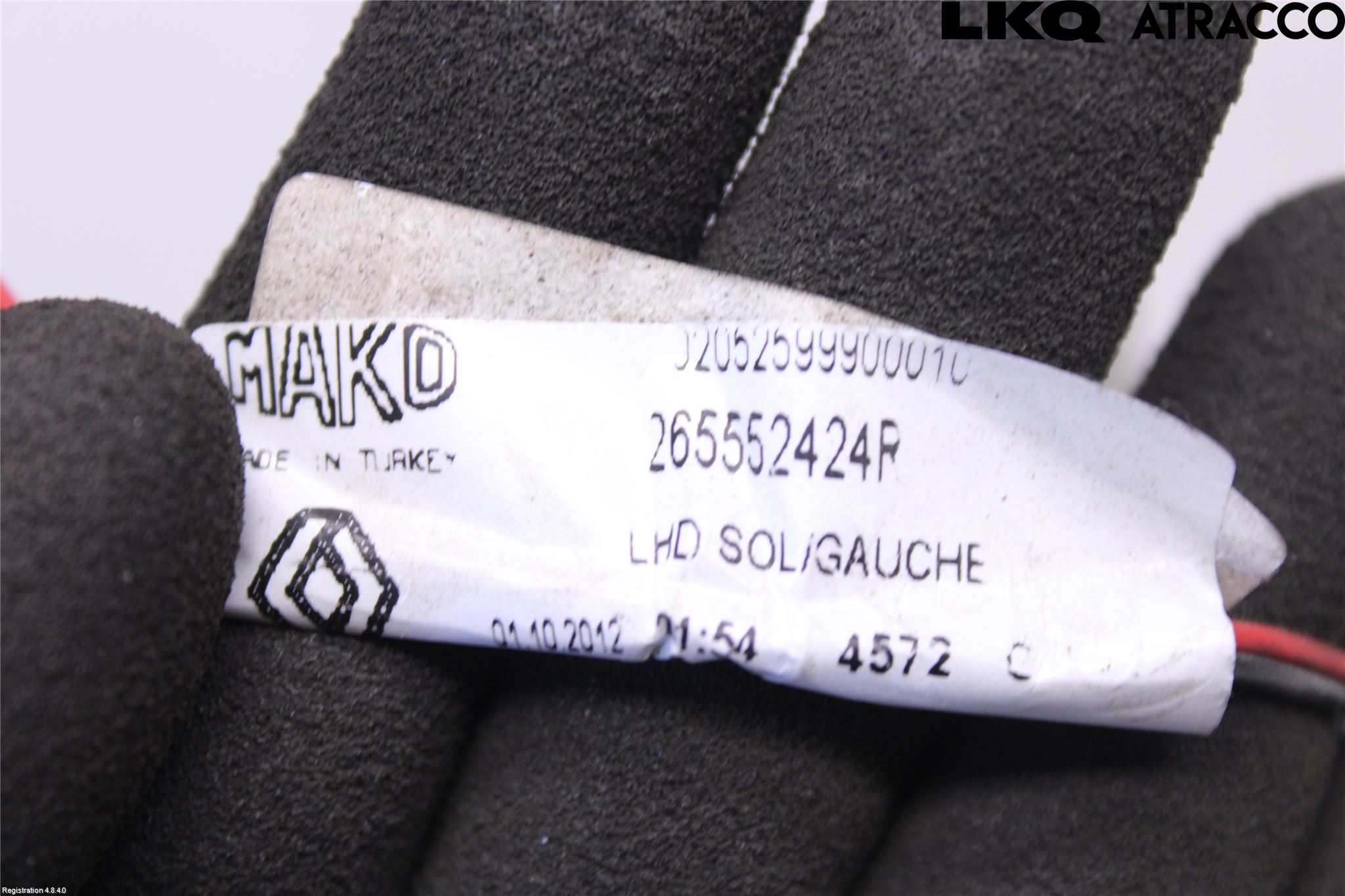Renault CLIO IV 12-16 Baklykt Venstre  På Luke(Indre