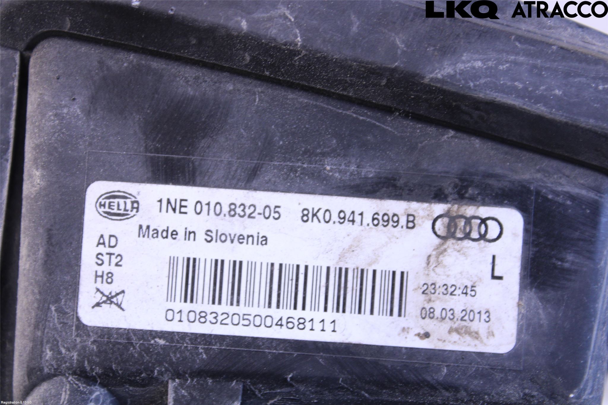 Audi A4 12-15 Frontlykt-Kurve-Tåkelys