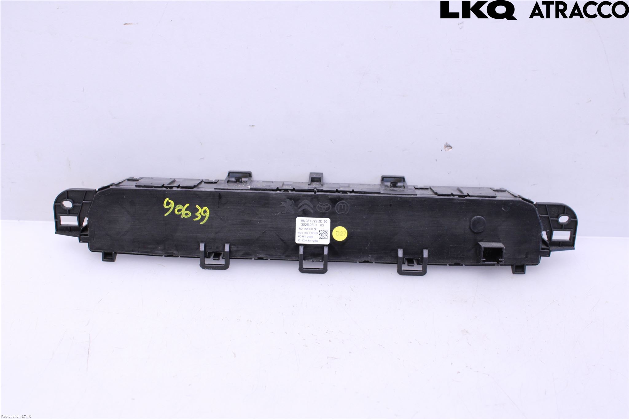 Toyota PROACE II 16- Varme Ac Betjening-Display