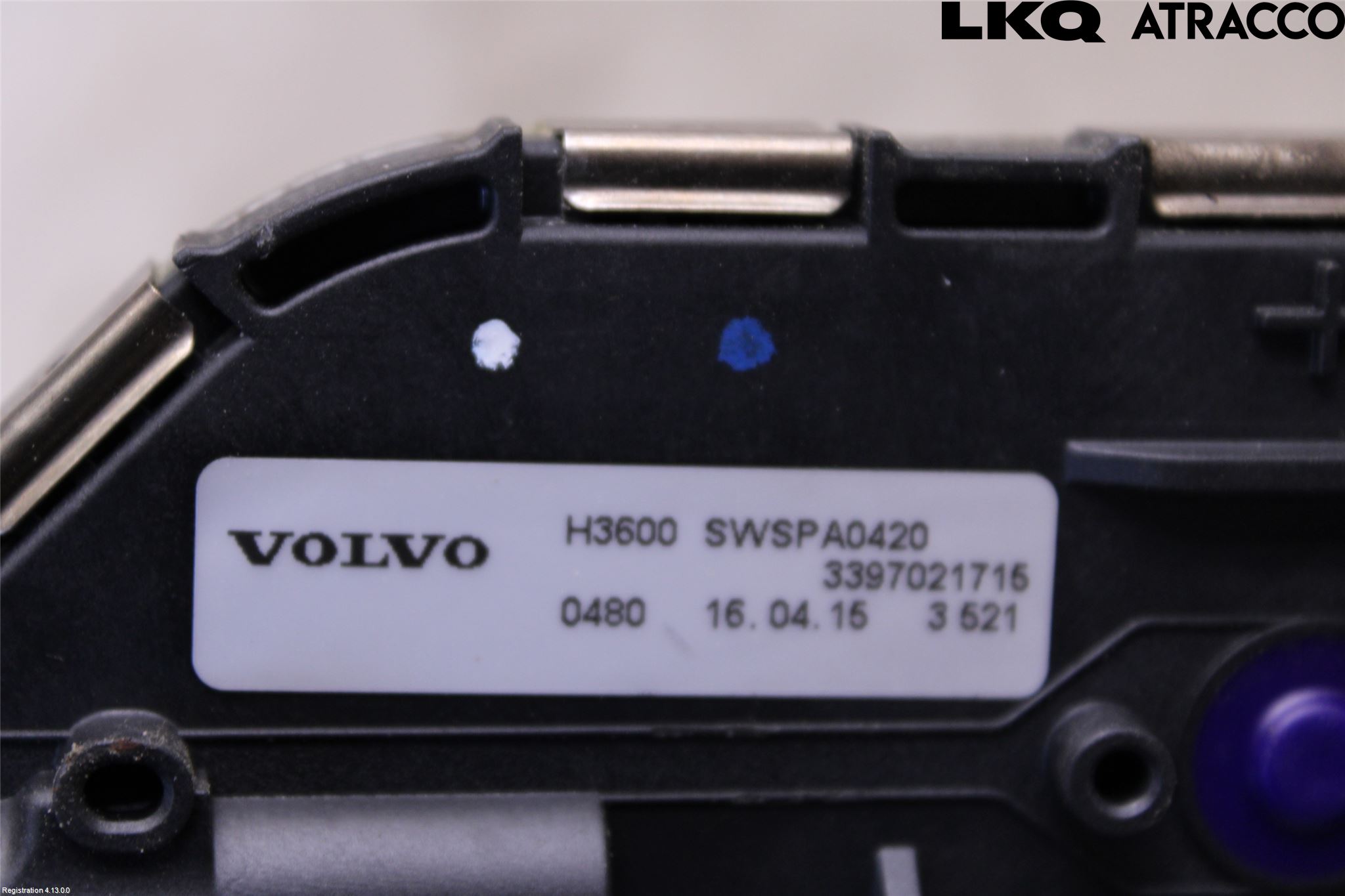 Volvo XC90/RECHARGE 16- Viskermotor Frontrute