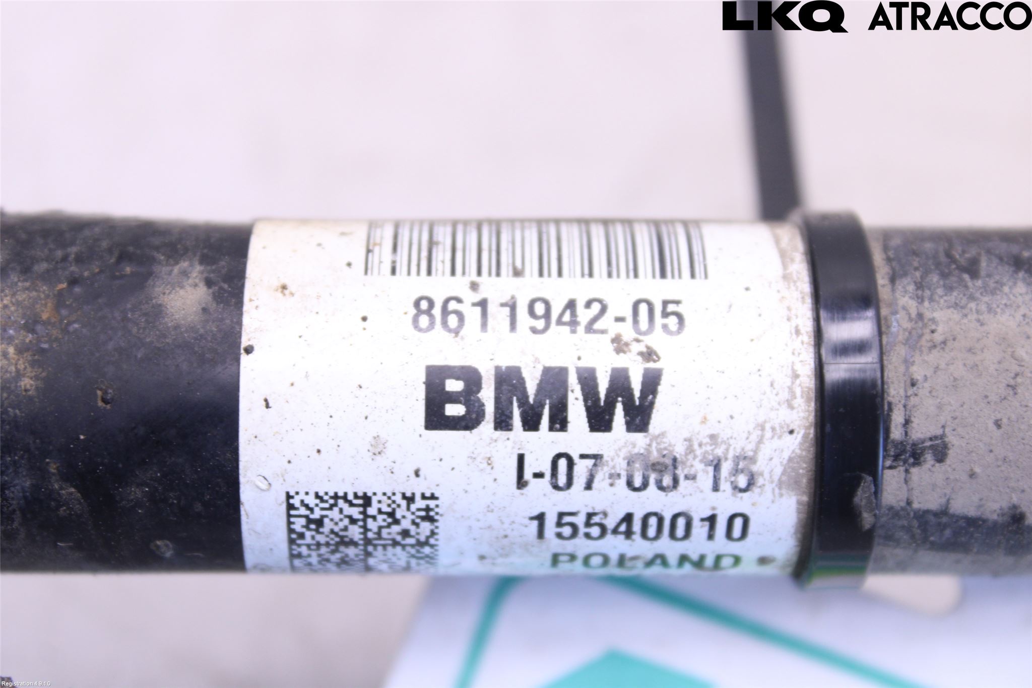 BMW 2 F46 GRAN TOURER 15-22 Drivaksel Foran Kompl Høyre