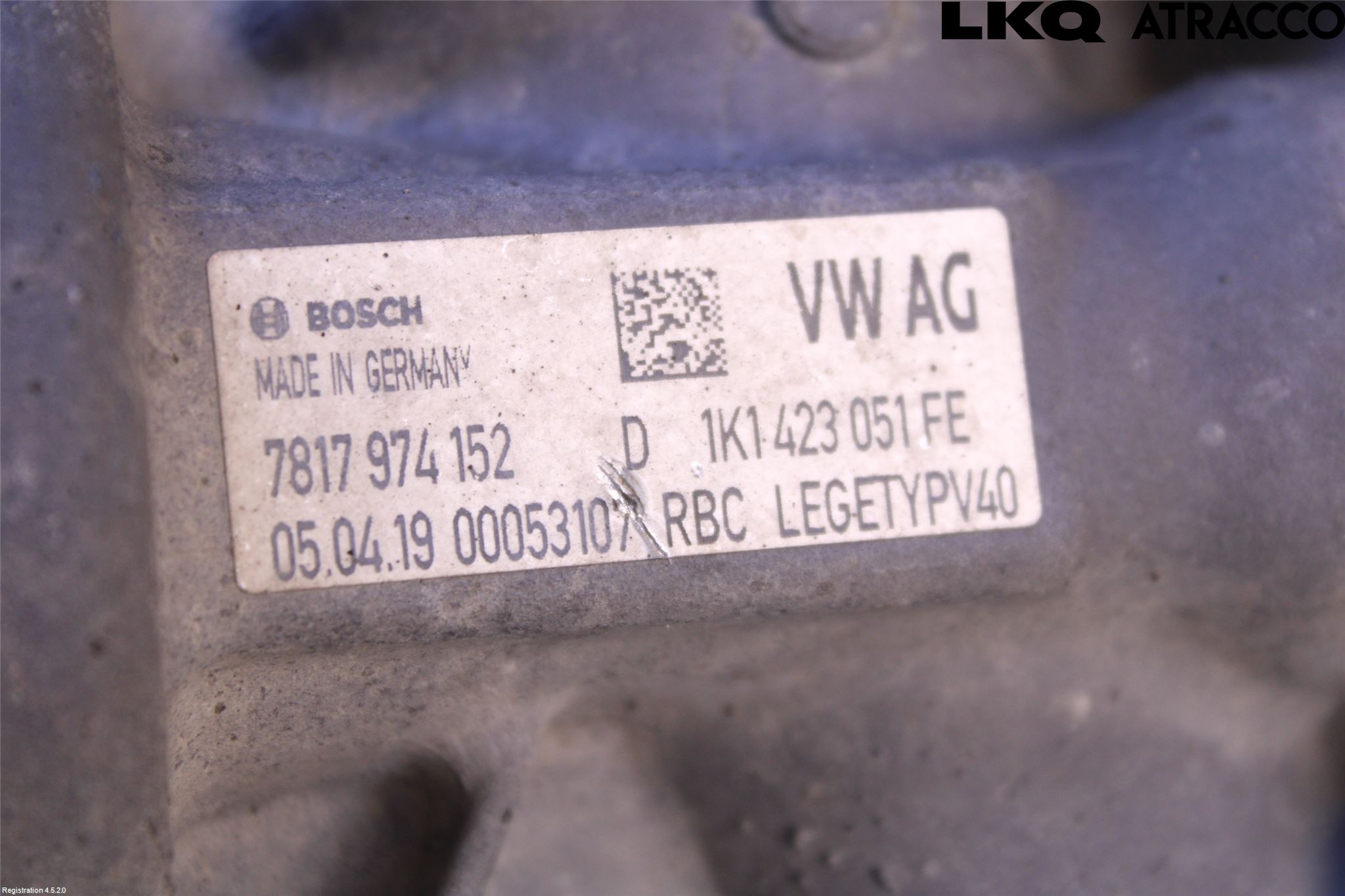 Volkswagen VW CADDY 16-20 Styrväxel/Snäcka Elektrisk