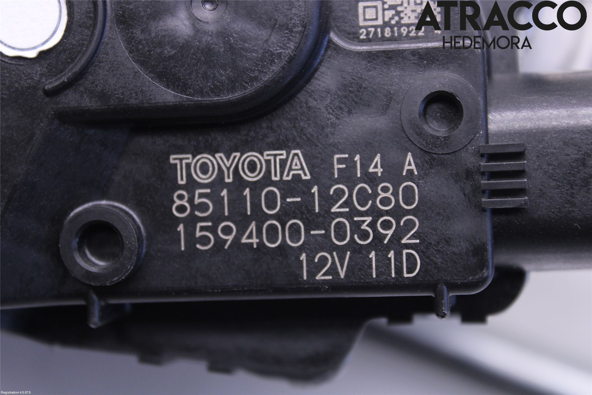 Toyota COROLLA 19- Viskermotor Frontrute