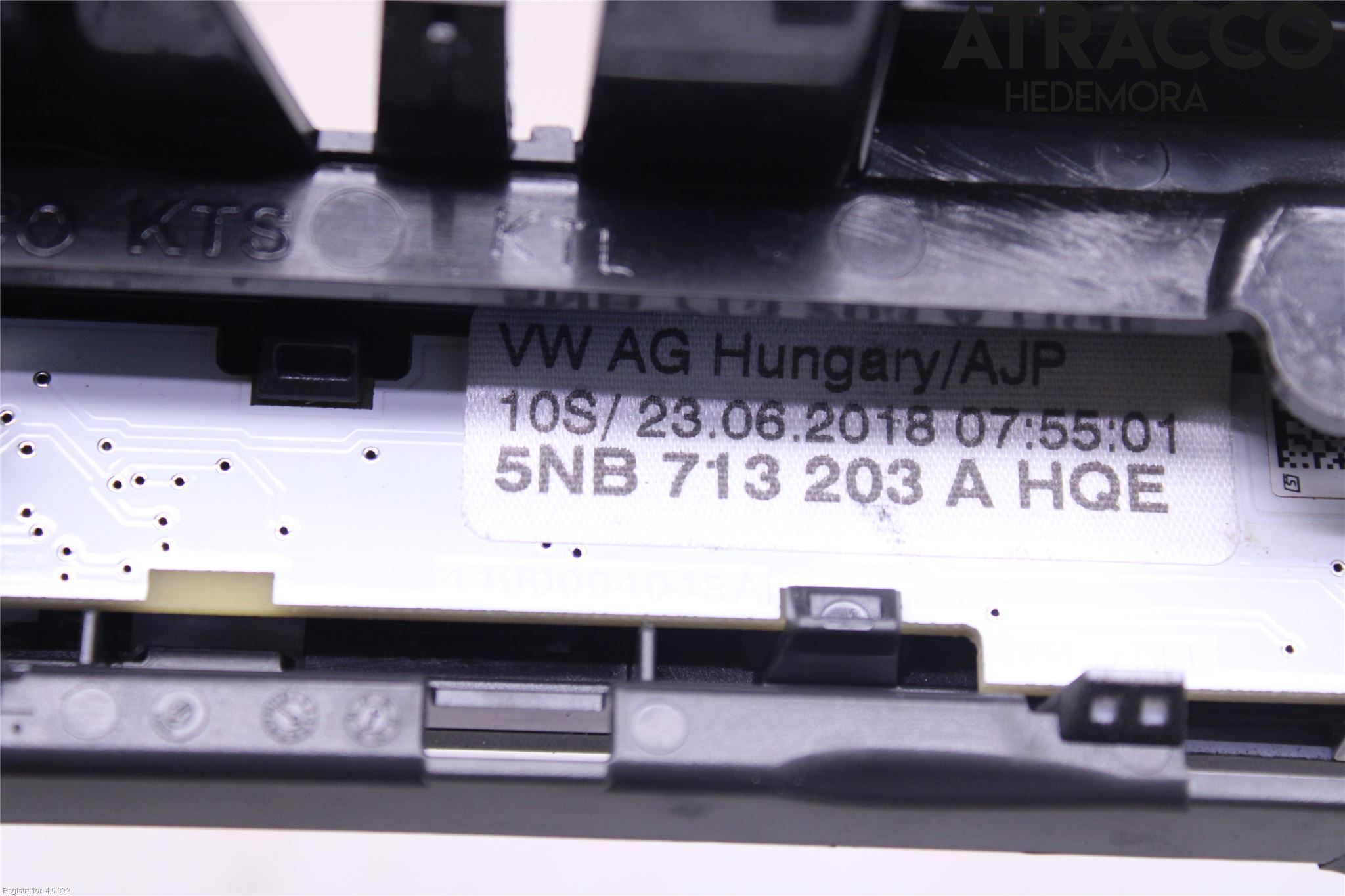 Volkswagen VW TIGUAN 16-24 Inredning Sarg Växelspak