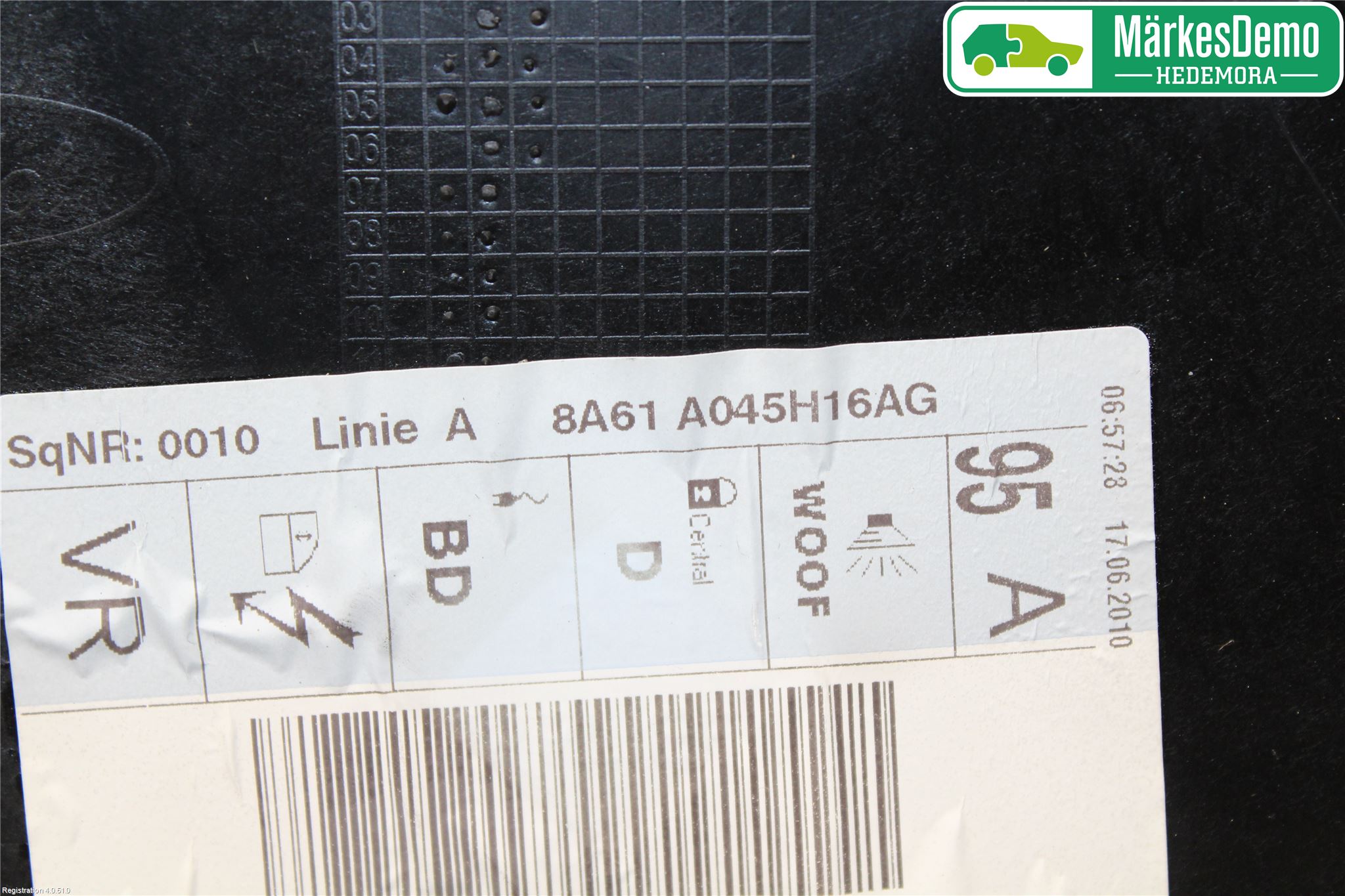 Ford FIESTA 09-12 Vindusheis El Komp
