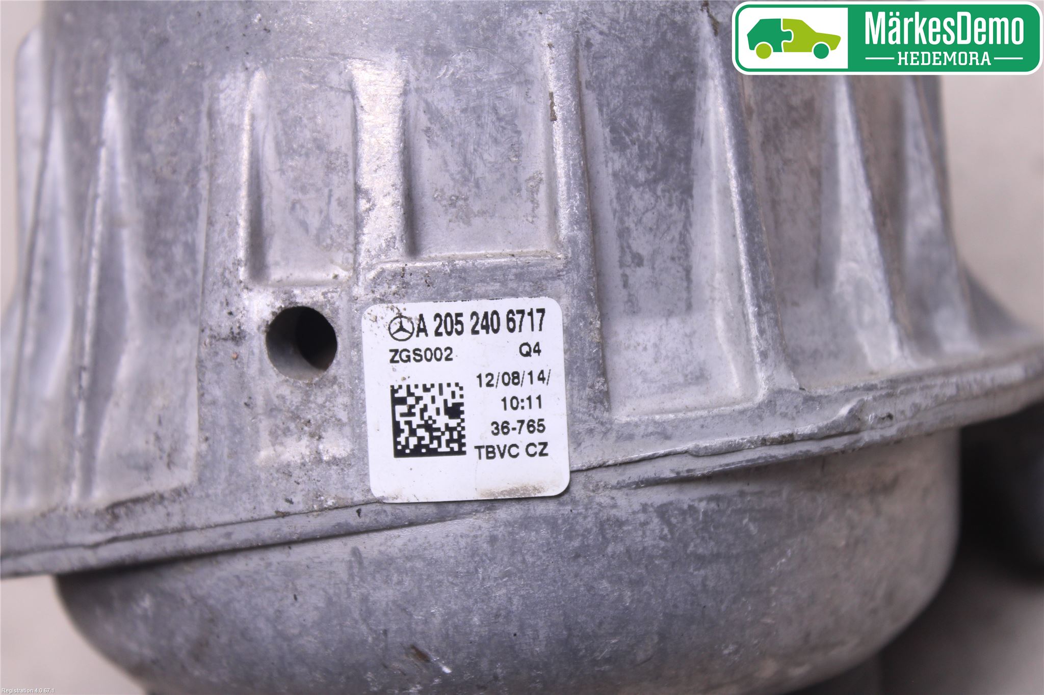 Mercedes-Benz MB C-KLASS (W205) 14-21 Motor Feste Gummi