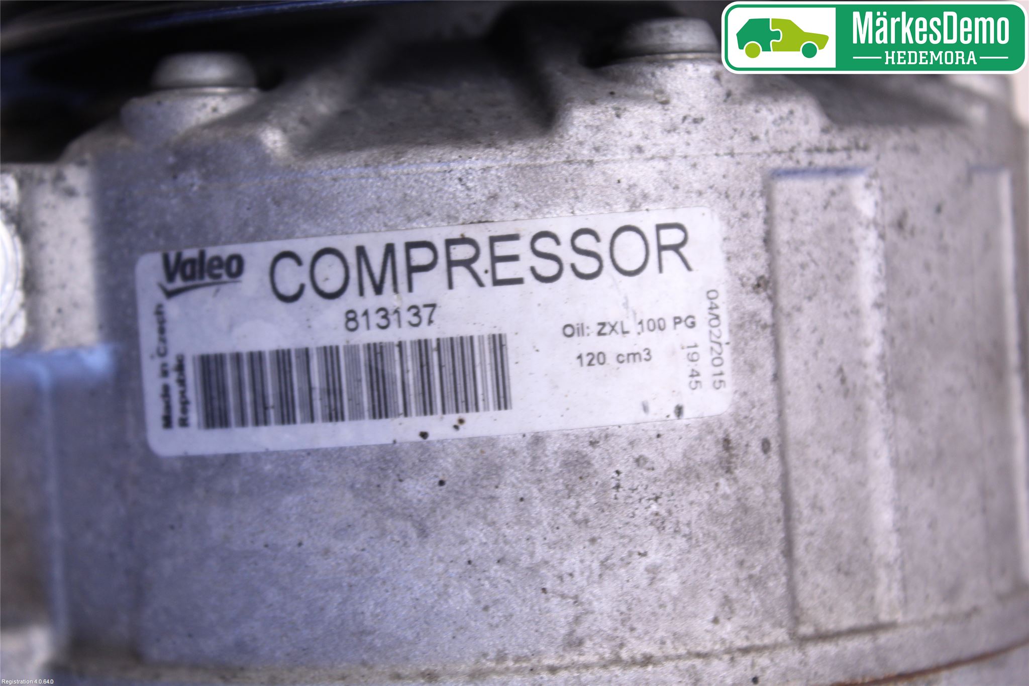Mercedes-Benz MB C-KLASS (W204) 07-15 Varme Ac Kompressor