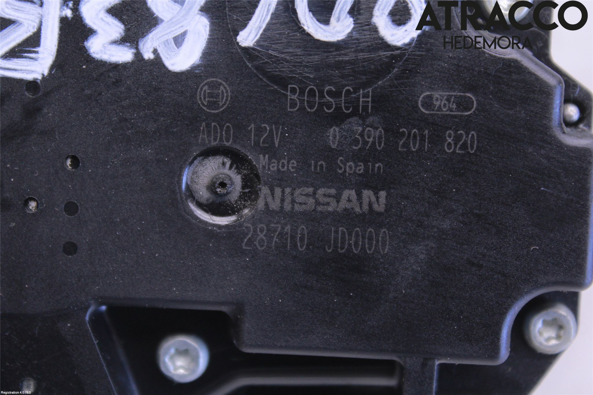 Nissan QASHQAI   07-10 Viskermotor Bakluke