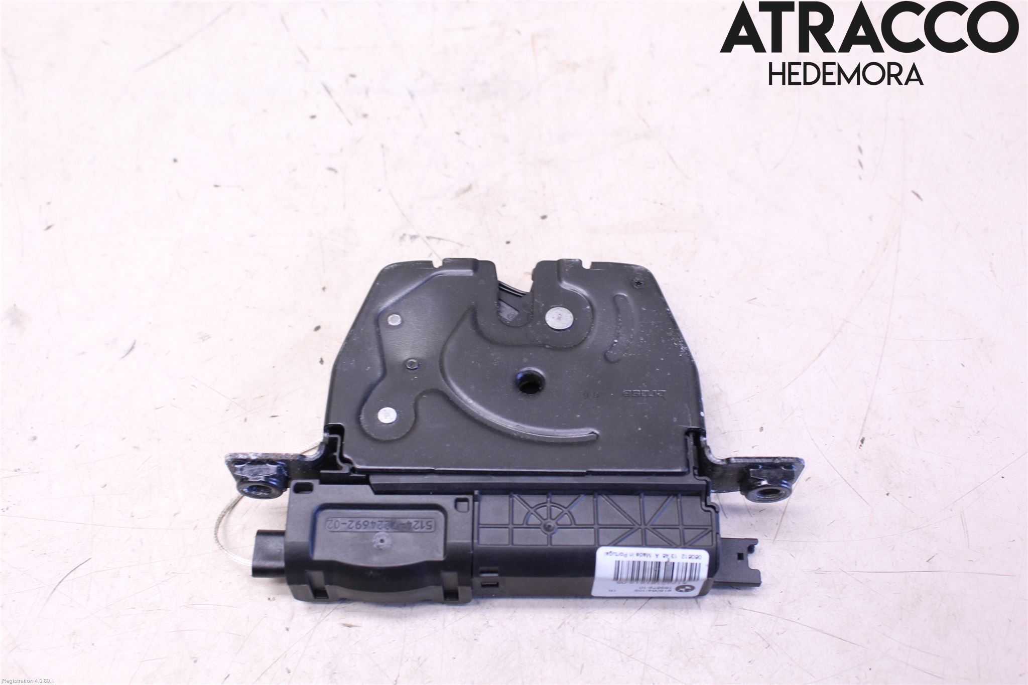 BMW 3 F30/F31/F80 12-19 Bakluke-Lokk Låsekasse