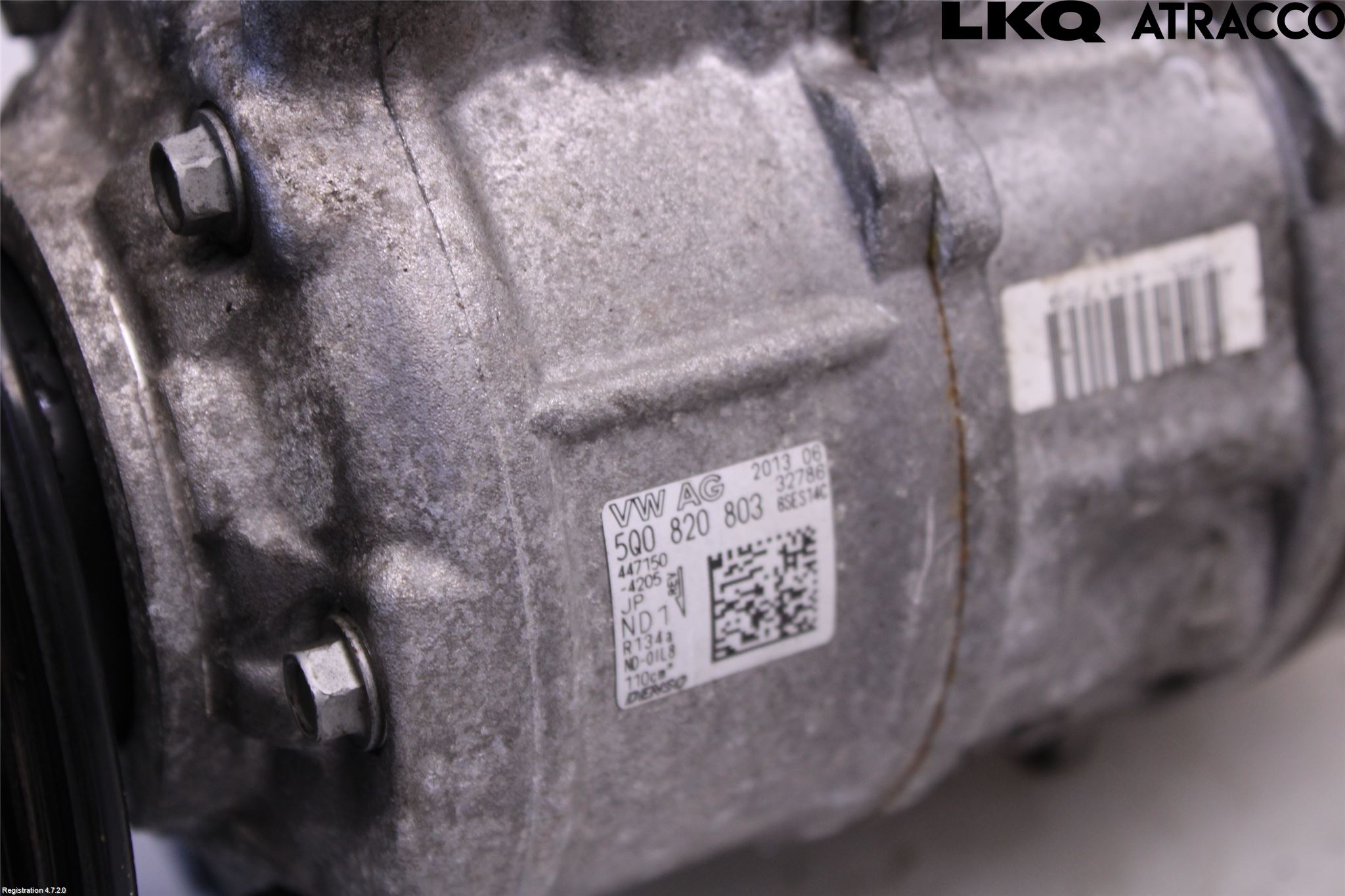 Volkswagen VW GOLF / E-GOLF VII 13-20 Varme Ac Kompressor