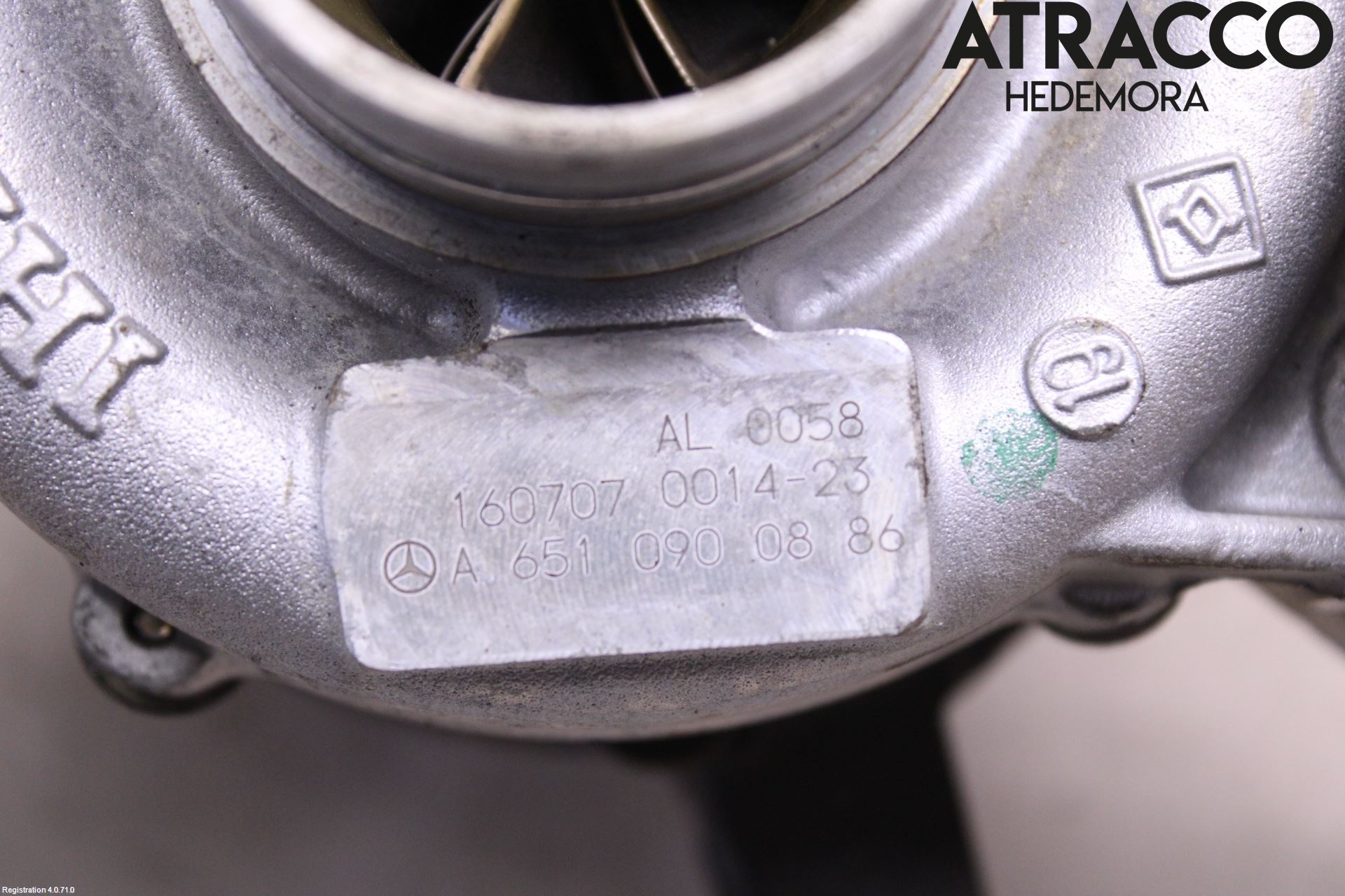 Mercedes-Benz MB A-KLASS (W176) 13-18 Turboaggregat