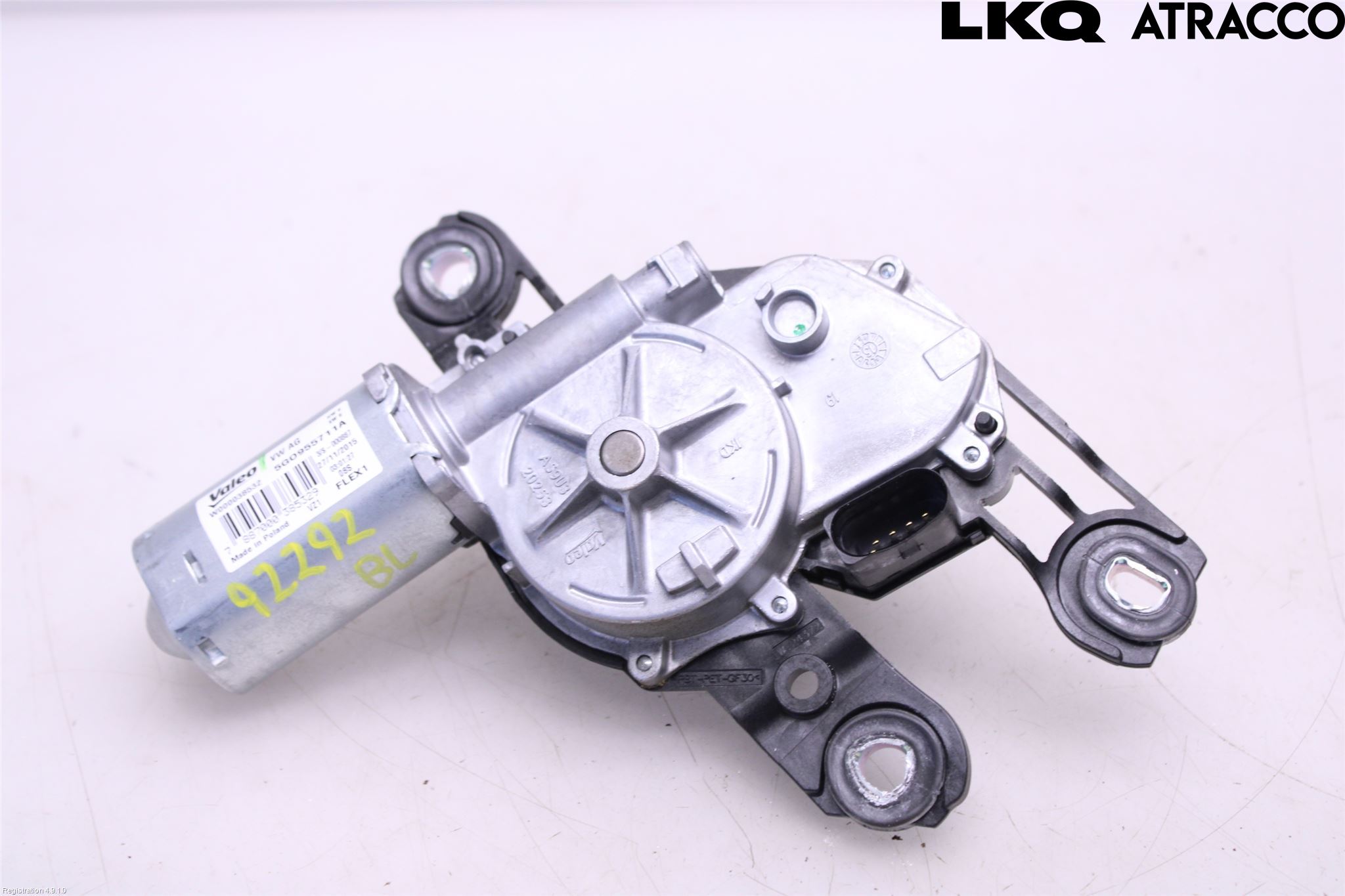 Volkswagen VW PASSAT 15-19 Viskermotor Bakluke