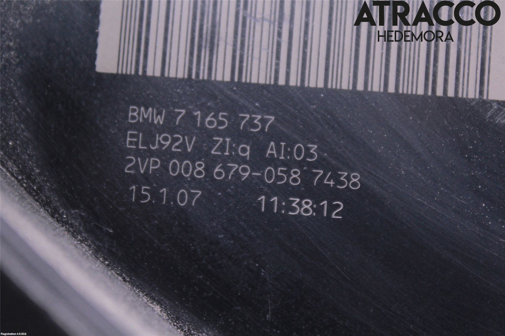 BMW 5 E60/61 Sed/Tou 02-10 Baklykt Venstre