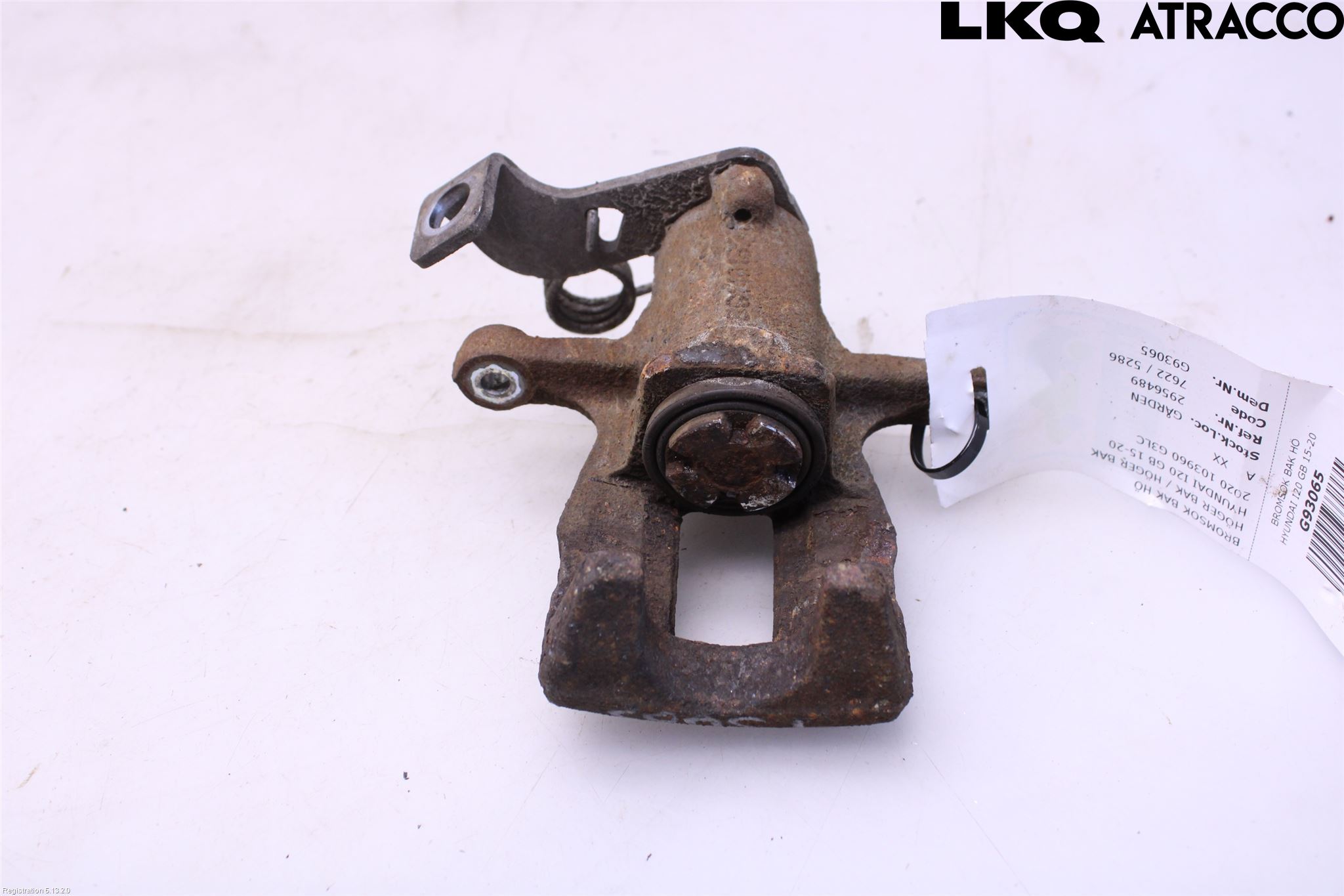 Hyundai i20 GB 15-20 Bremsecaliper Bak Høyre