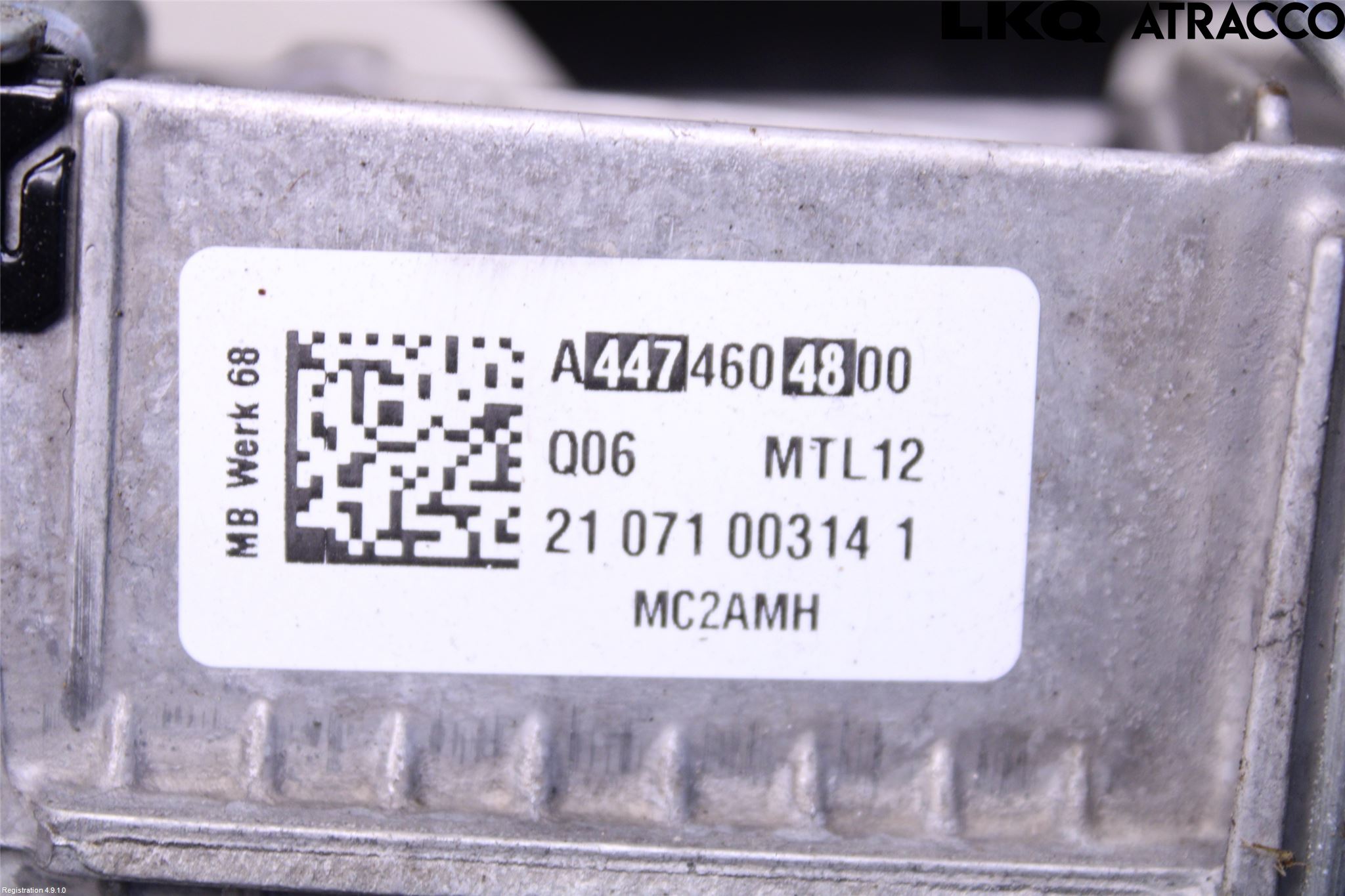 Mercedes-Benz MB VITO/V-KLASS (W640,W447,W448) 14- Rattakselaggregat Justerbart