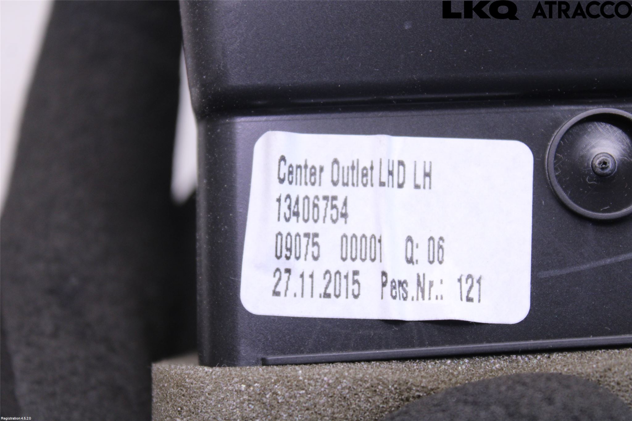 Opel ASTRA K 16-22 Dashbord Kanal - Dyse