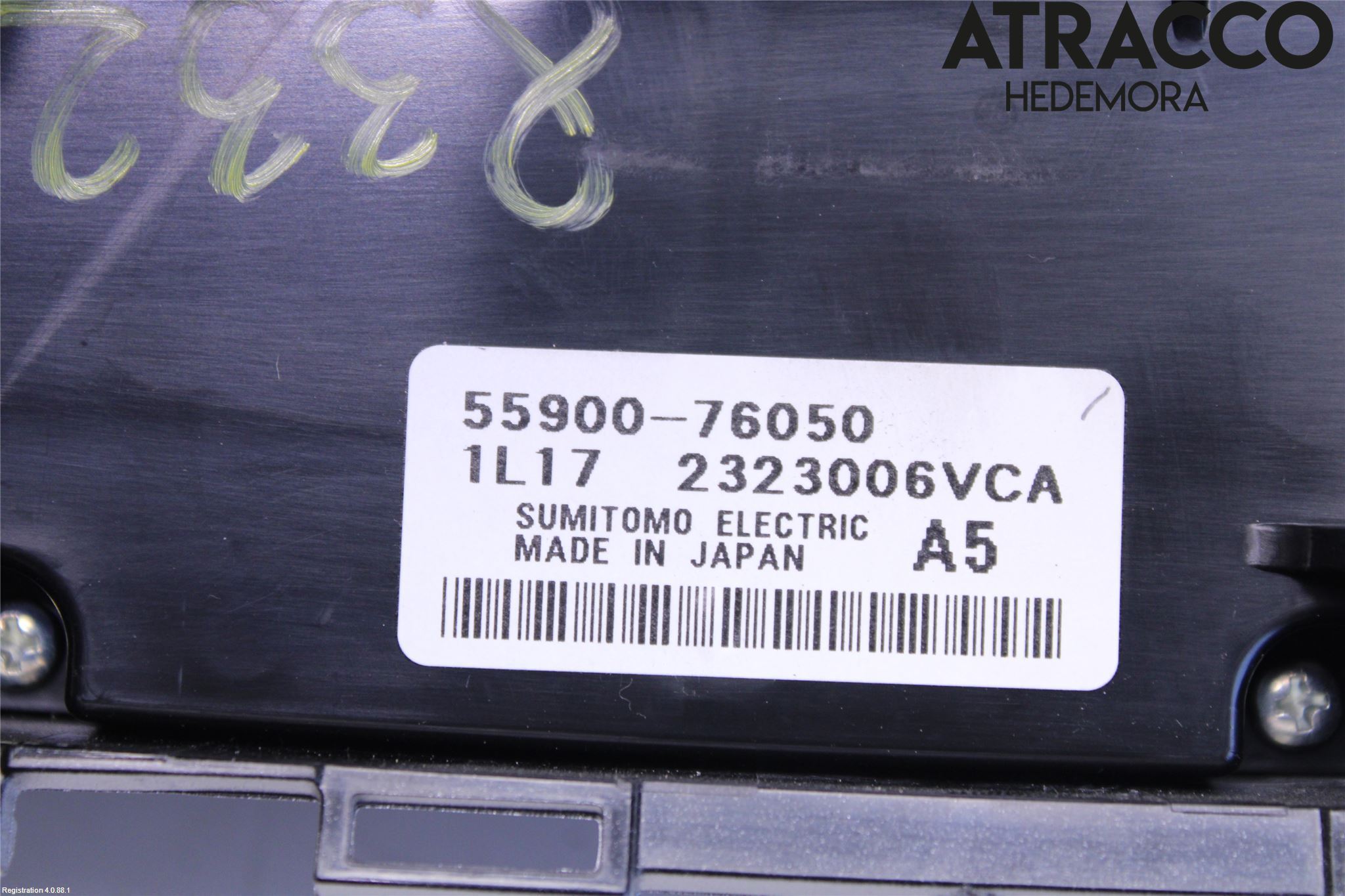 Lexus CT 200h Varme Ac Betjening-Display