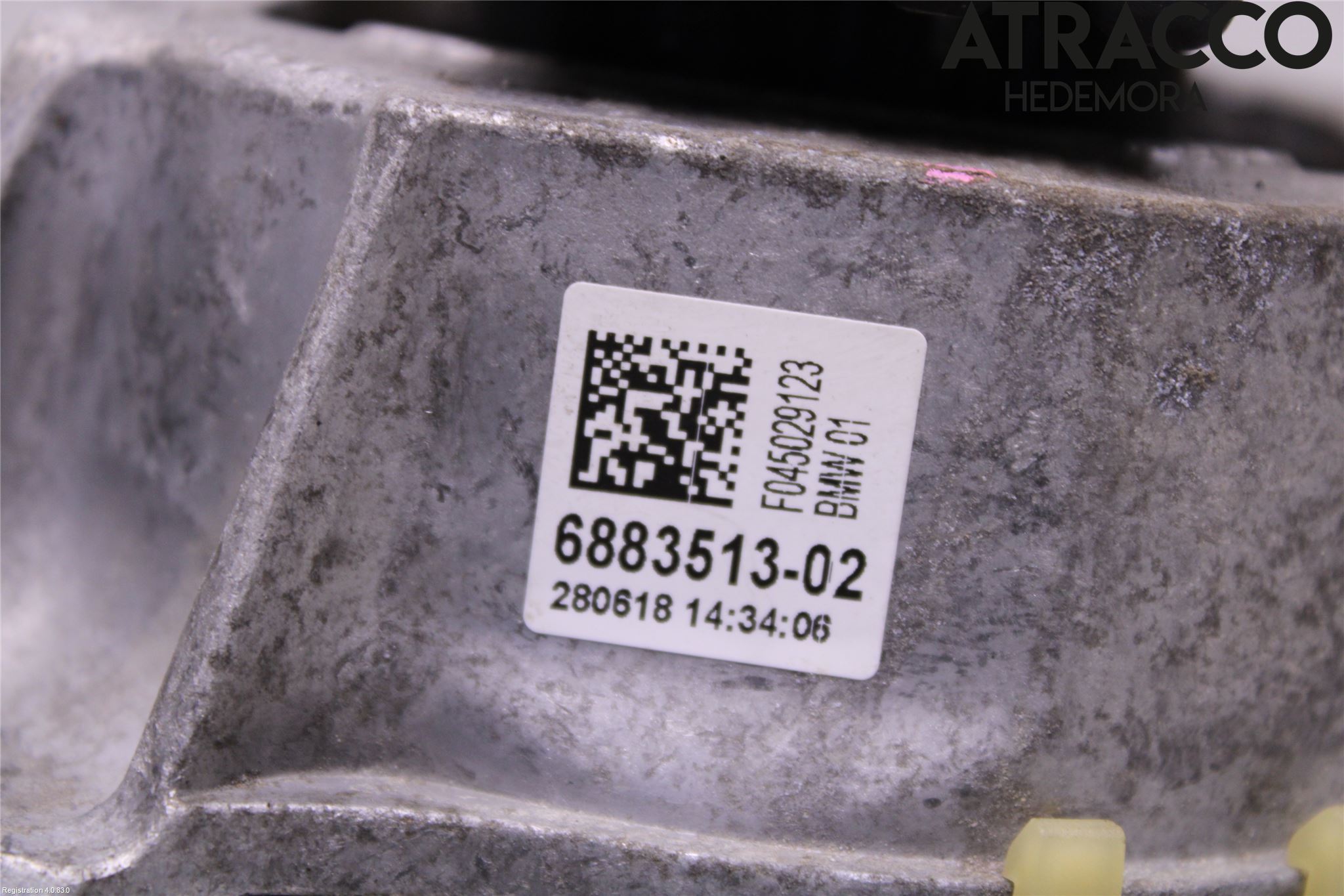 BMW 5 G30/G31/F90 17-23 Motor Feste Gummi