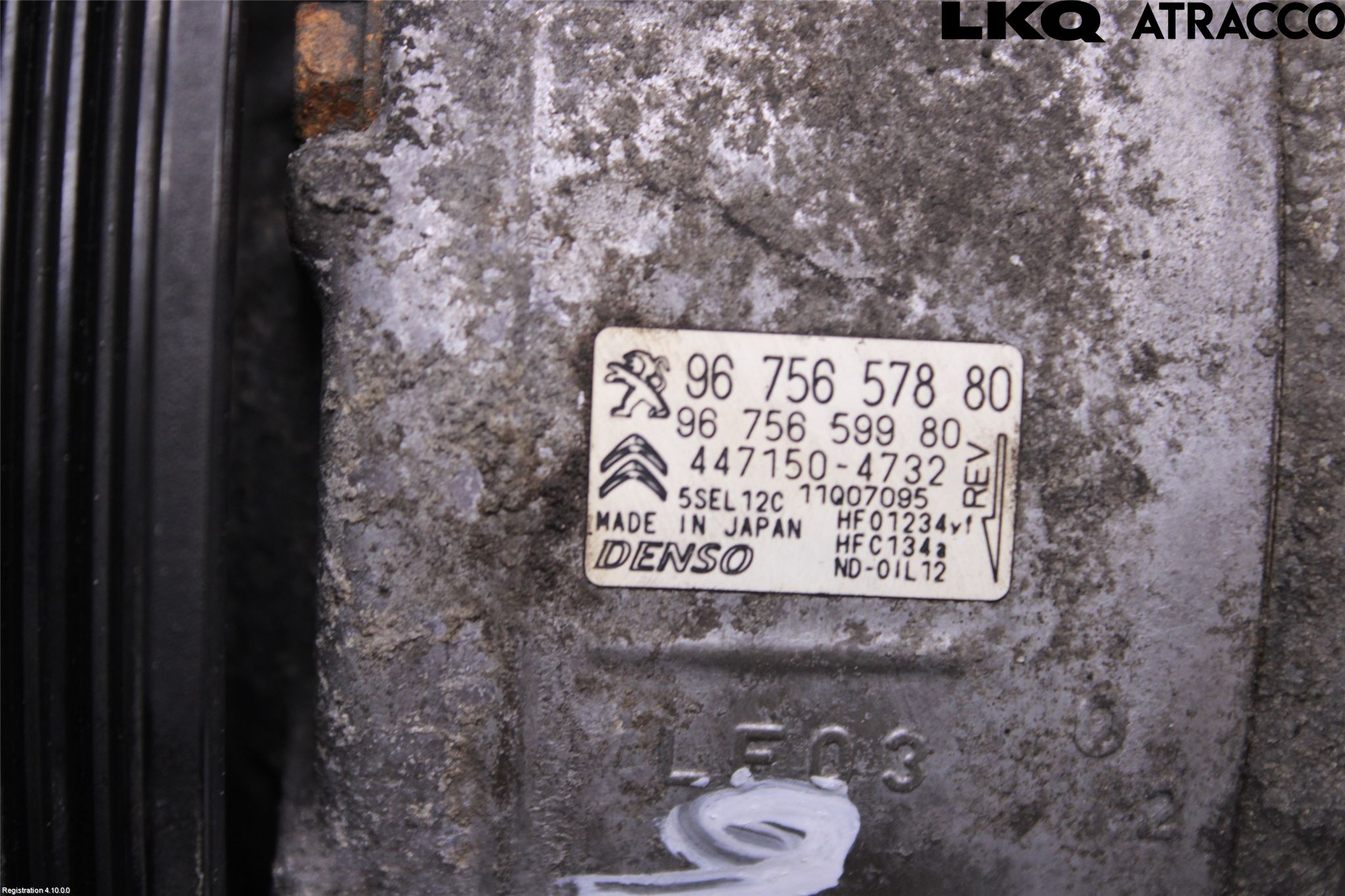Peugeot 308 14-21 Varme Ac Kompressor