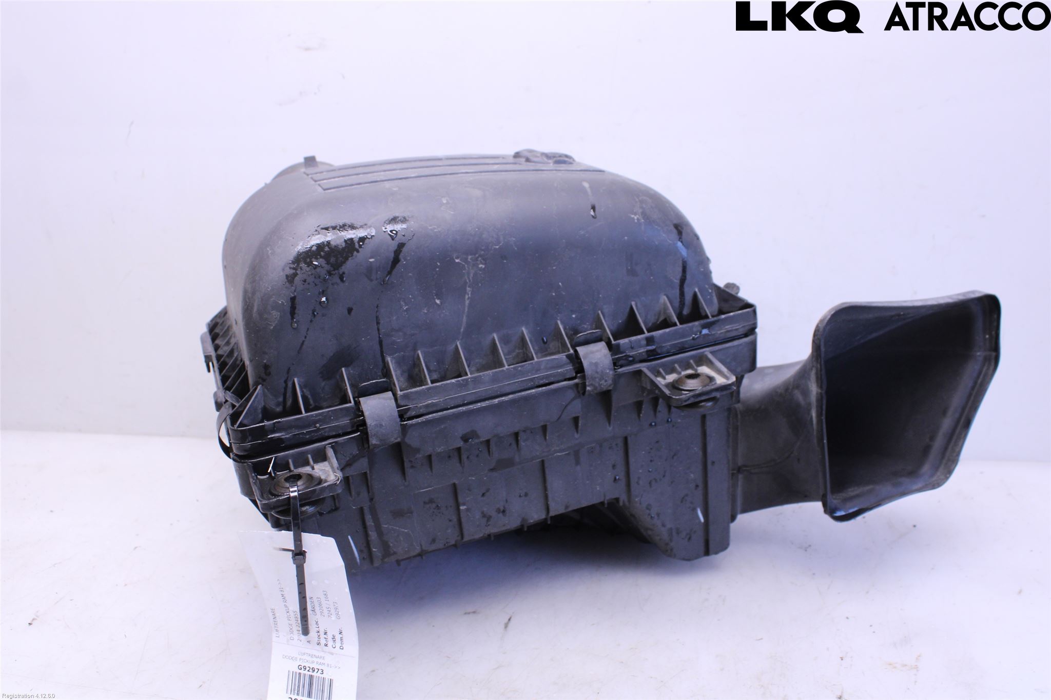 Dodge PICK UP RAM 81- Luftfilter Boks