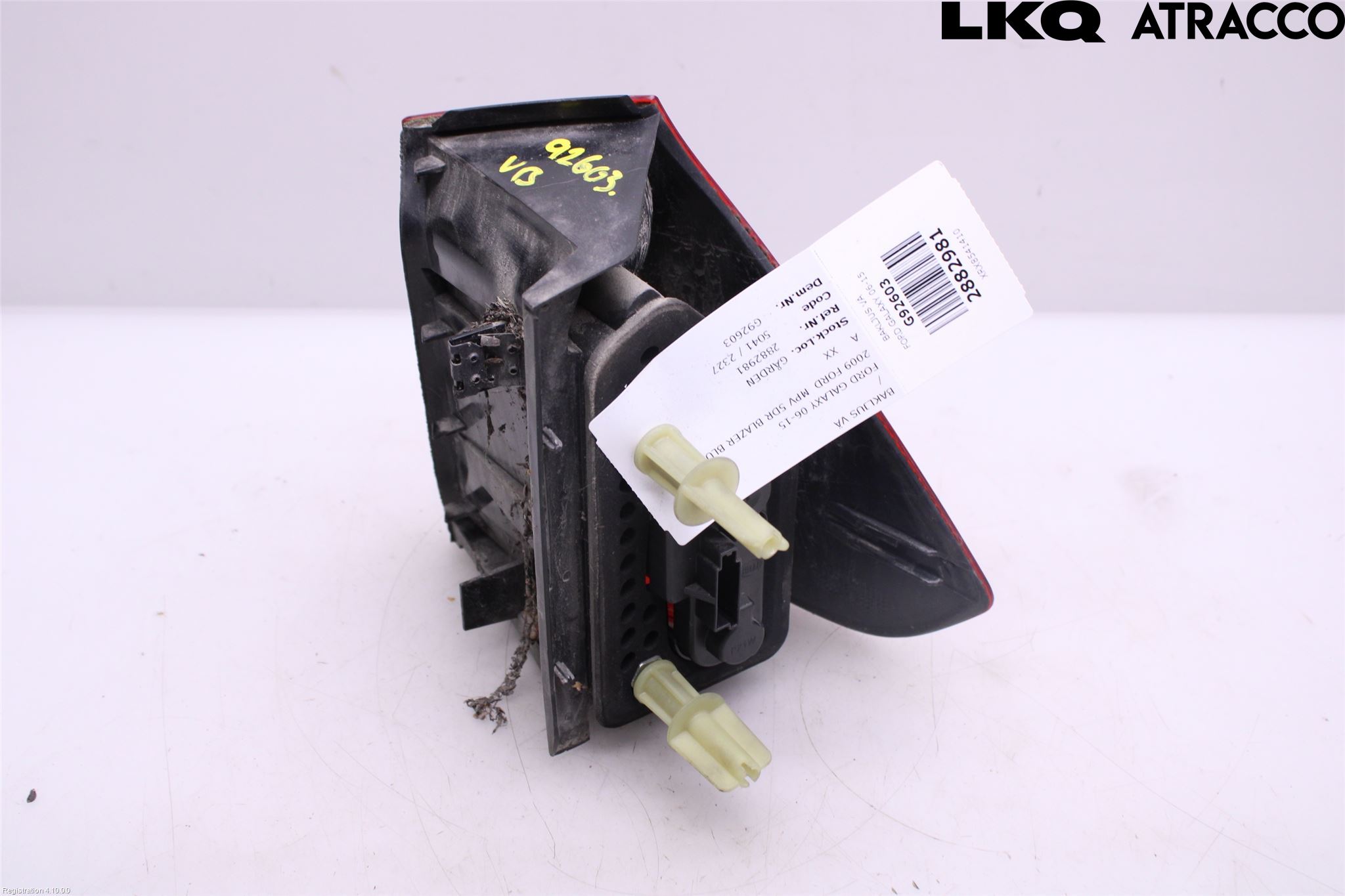 Ford GALAXY 06-15 Baklykt Venstre
