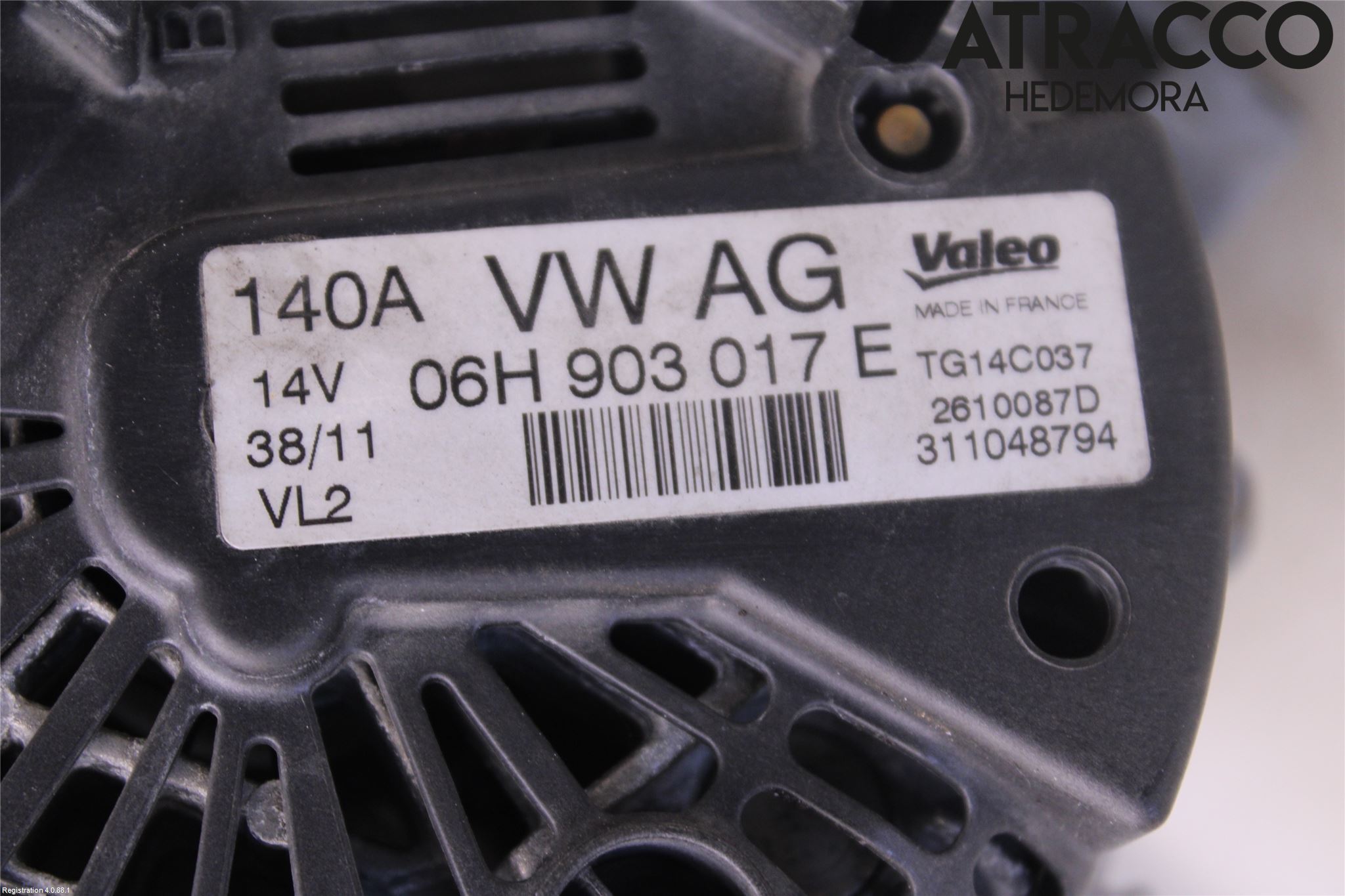 Volkswagen VW PASSAT CC 08-16 Dynamo