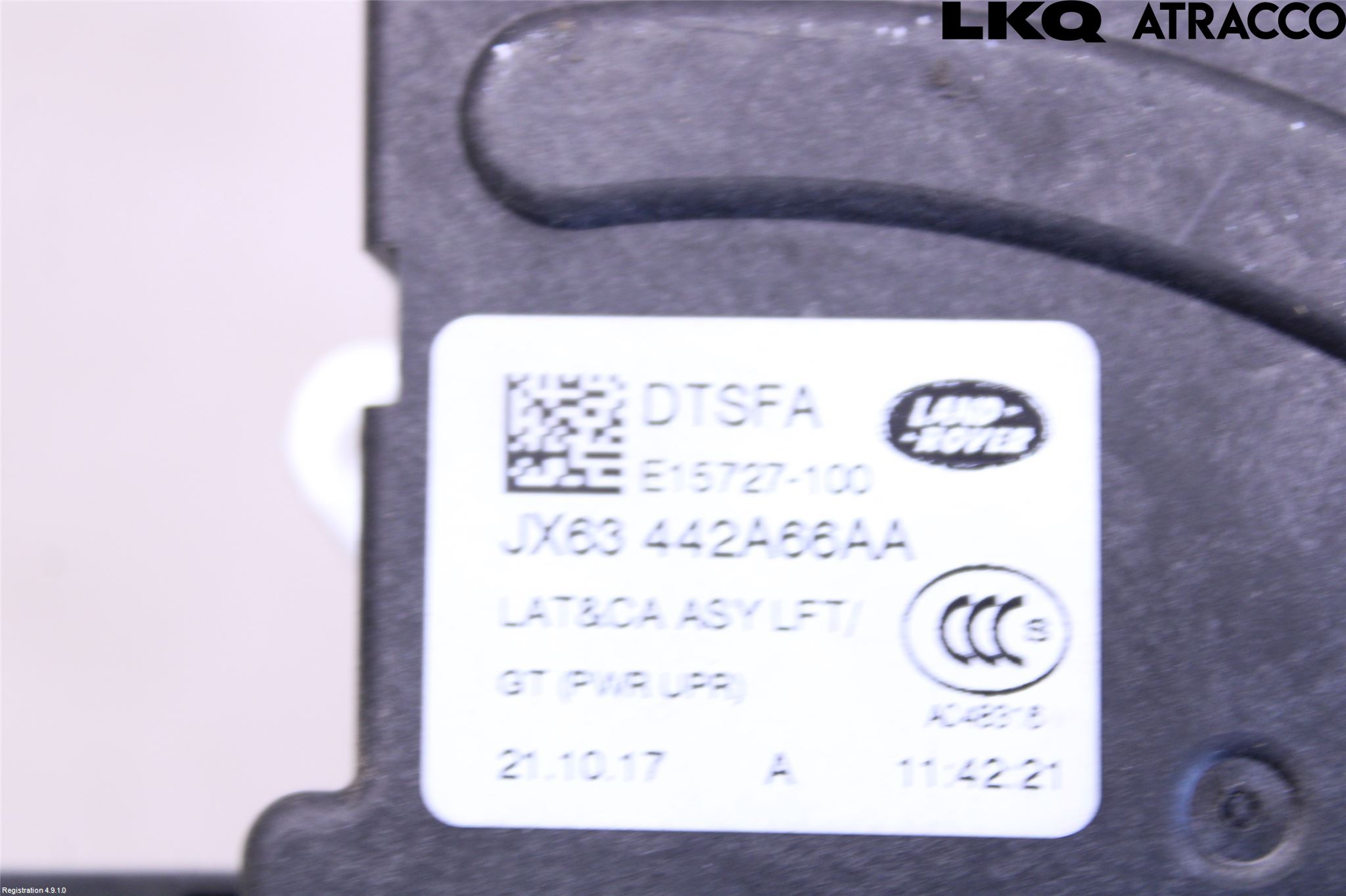 Jaguar XF (X260) 16-24 Bakluke-Lokk Låsekasse