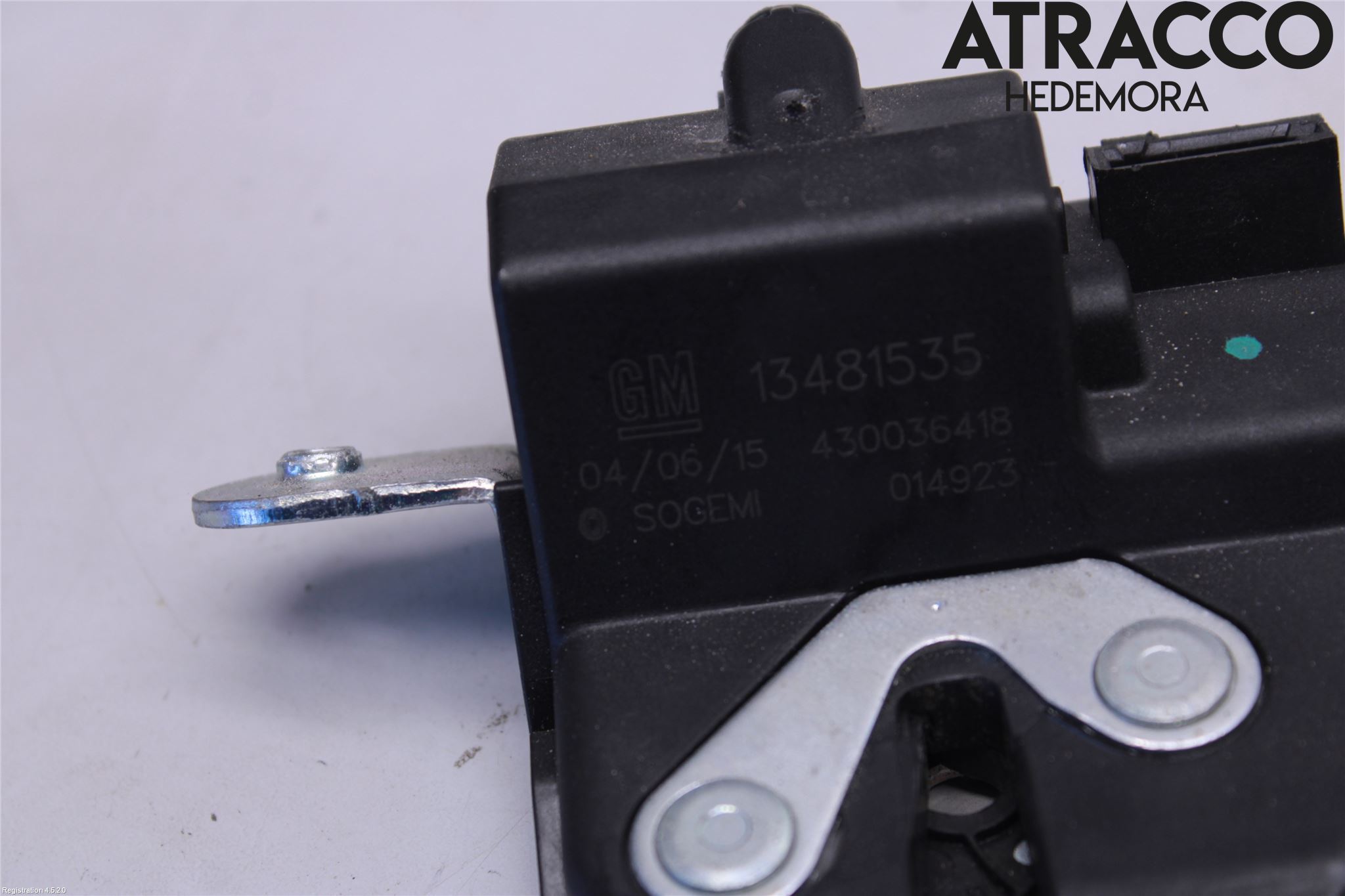 Opel CORSA E 15-19 Bakluke-Lokk Låsekasse
