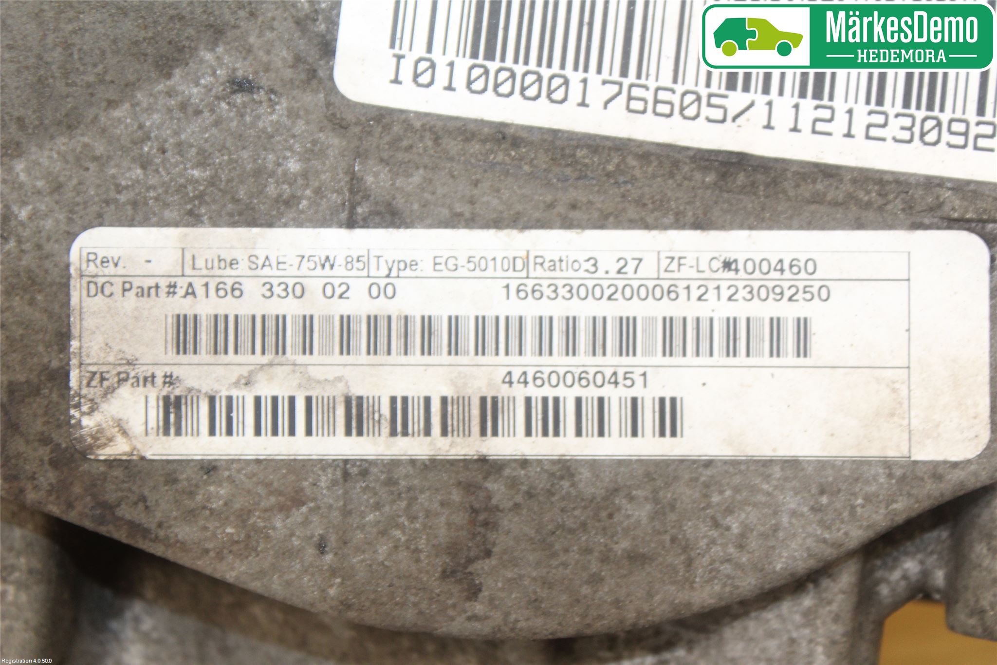 Mercedes-Benz MB ML/GLE-KLASS (W166) 12-18 Kardang Foran