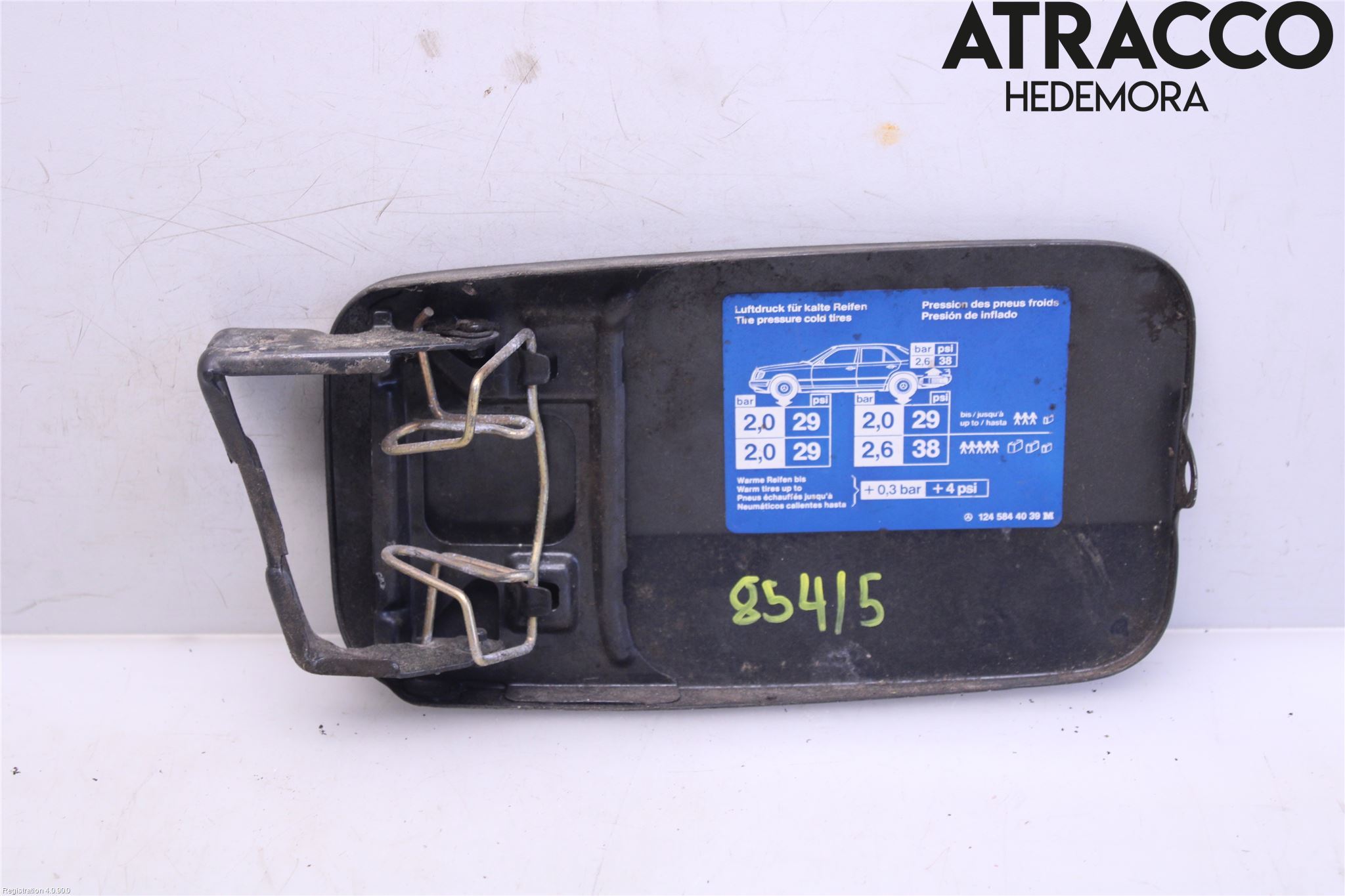Mercedes-Benz MB 200-500  (W124) 86-96 Drivstoff Tankluke