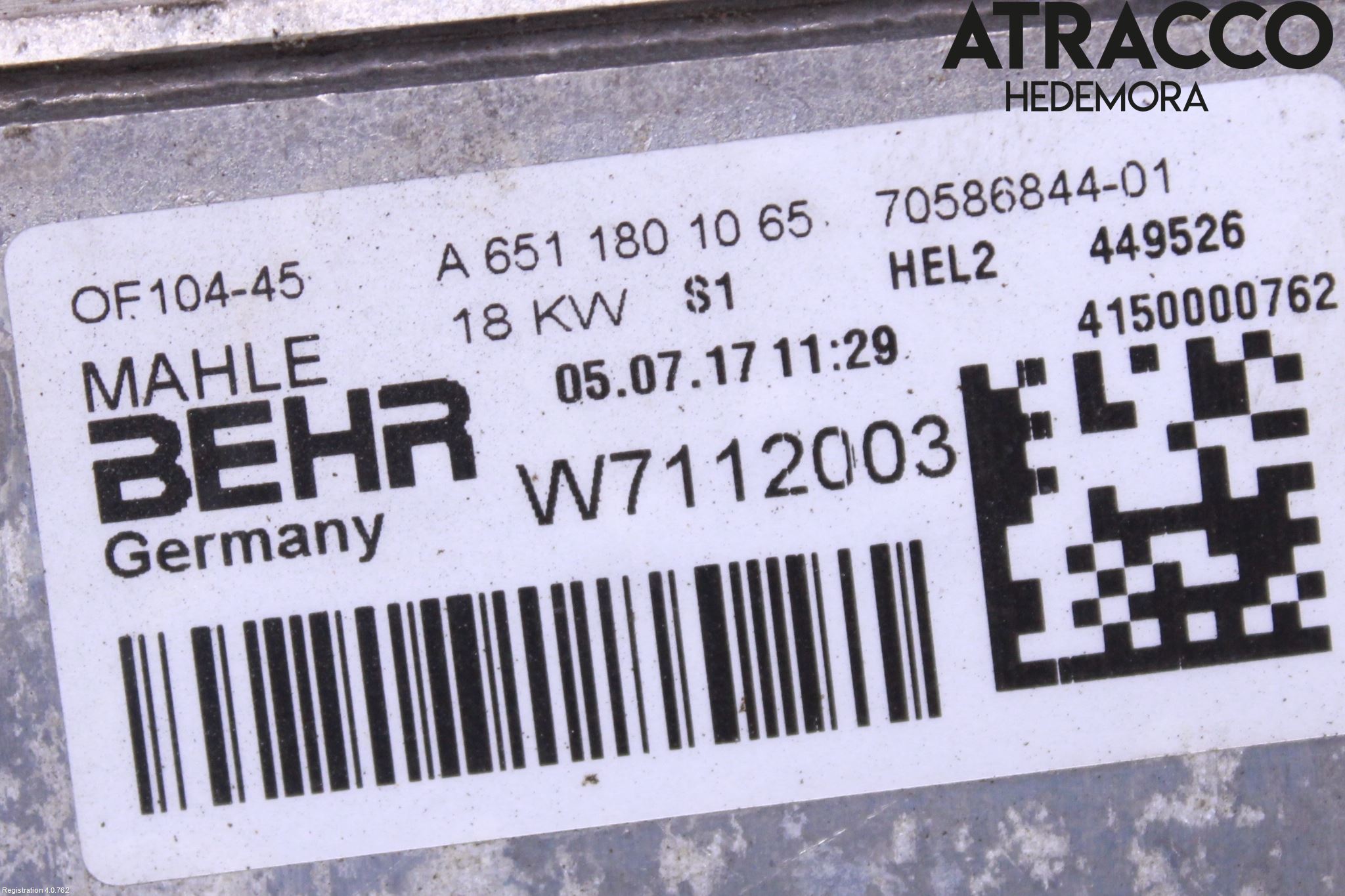 Mercedes-Benz MB CLA-KLASS (C117/X117) 13-19 Radiator Oljekjøler Motor
