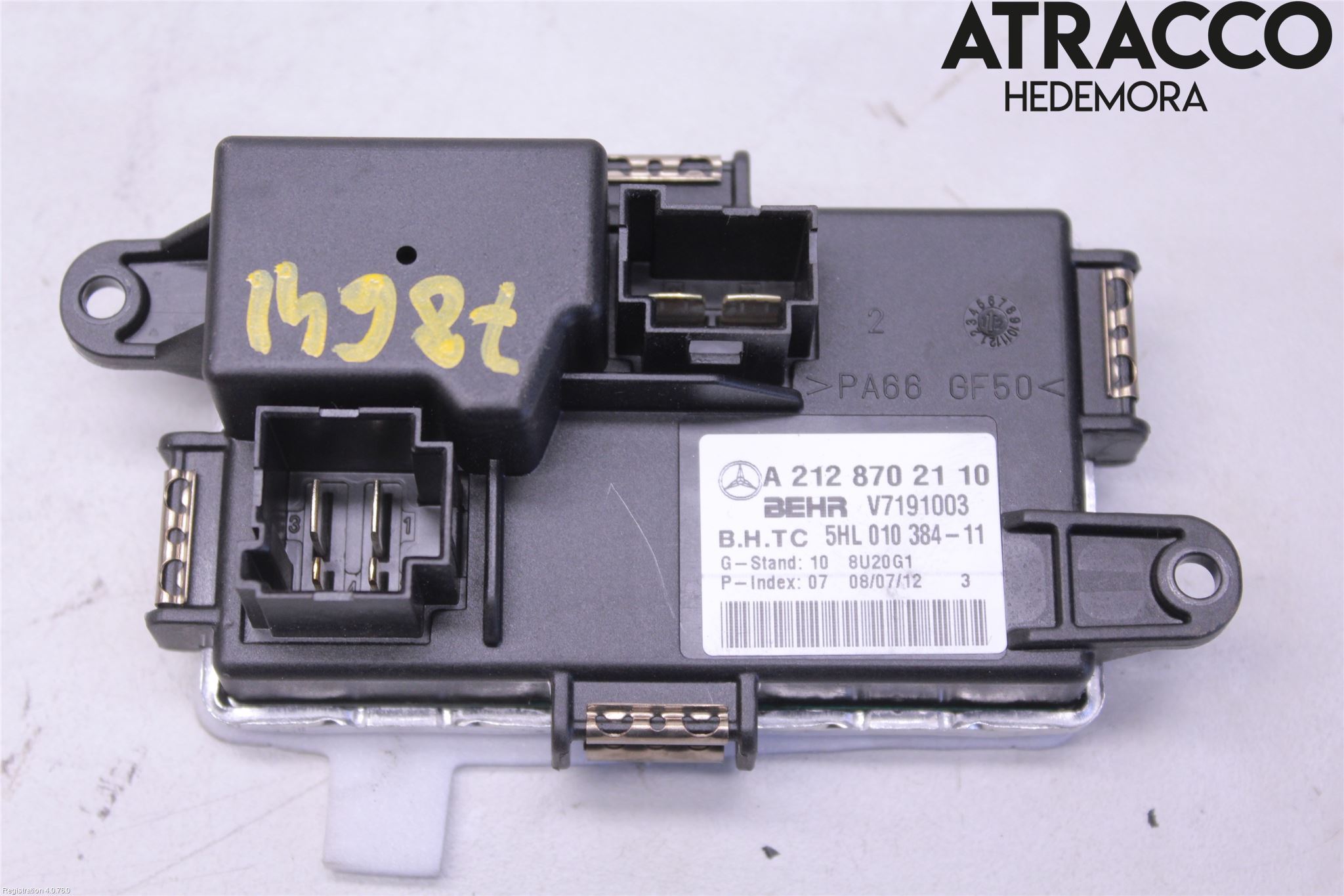 Mercedes-Benz MB GLK-KLASS (X204) 08-16 Varmeapparat Viftemotstand