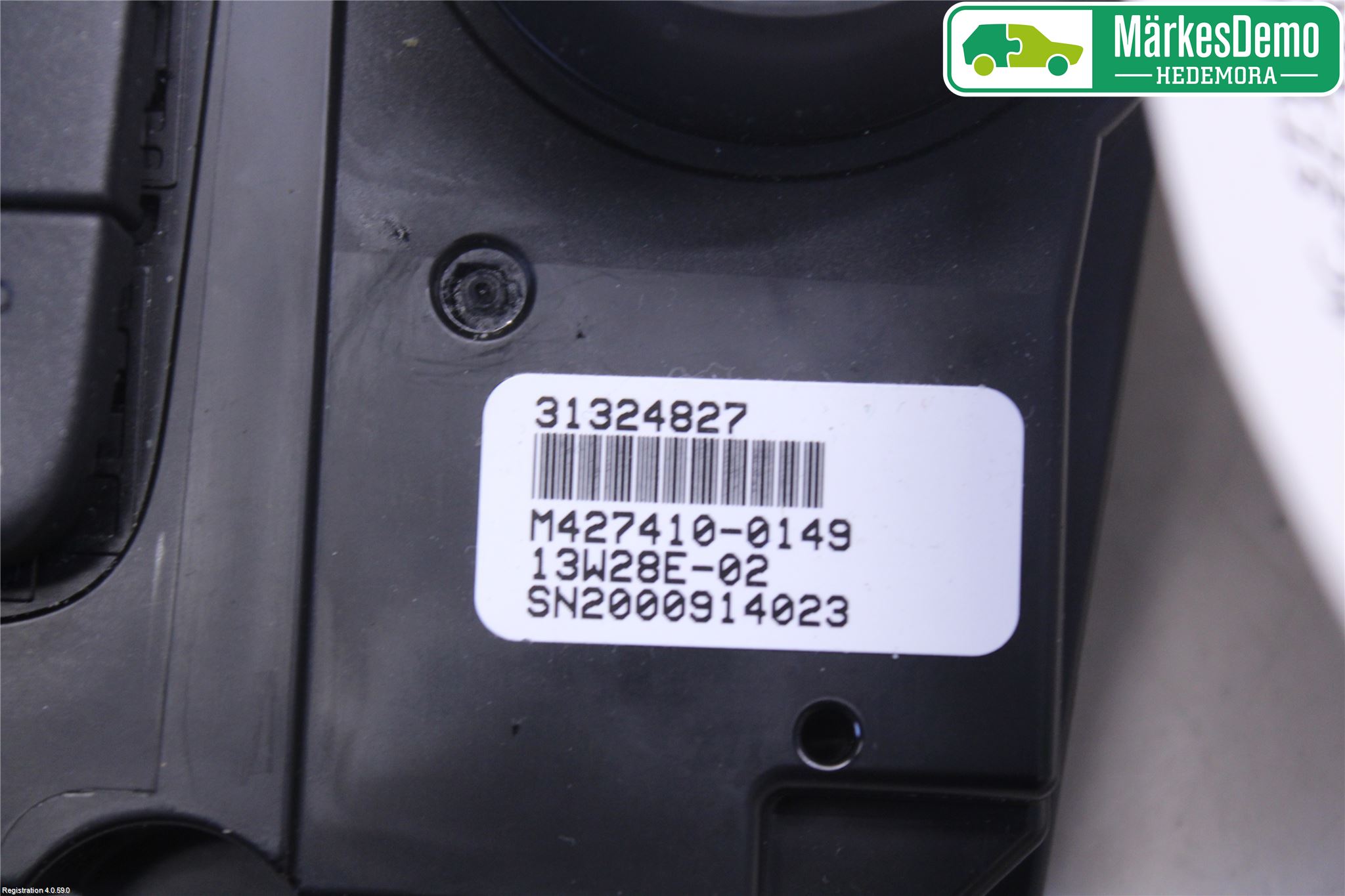 Volvo V60 14-18 Varme Ac Betjening-Display