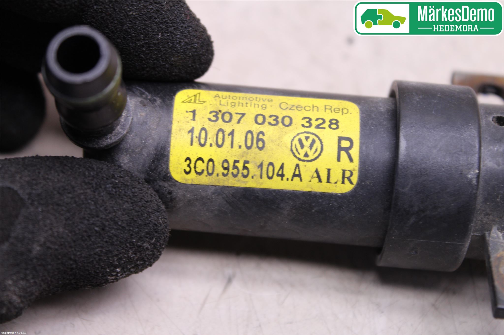 Volkswagen VW PASSAT 05-11 Spylerdyse Frontlykter