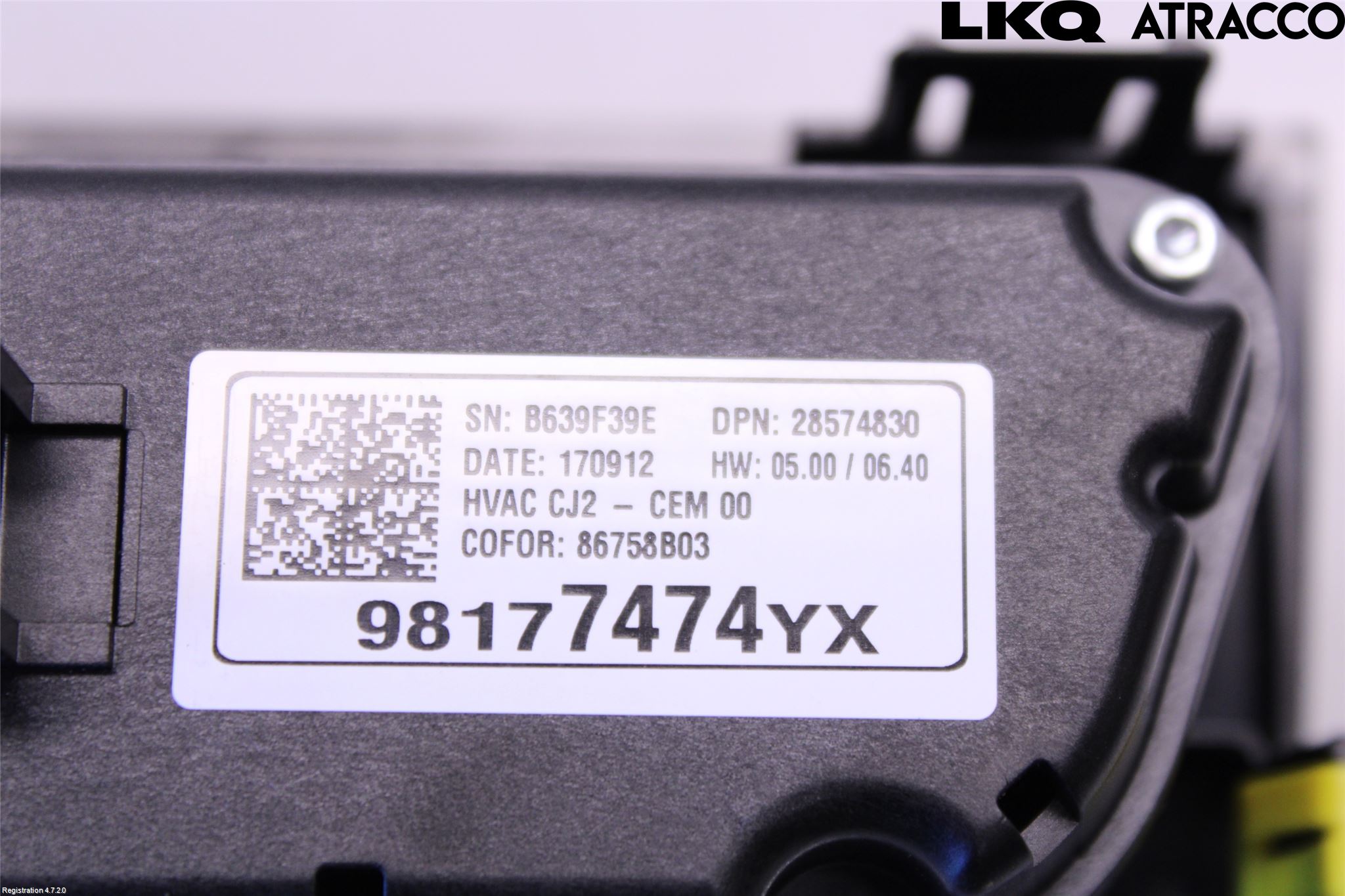 Opel GRANDLAND X 18- Varme Ac Betjening-Display