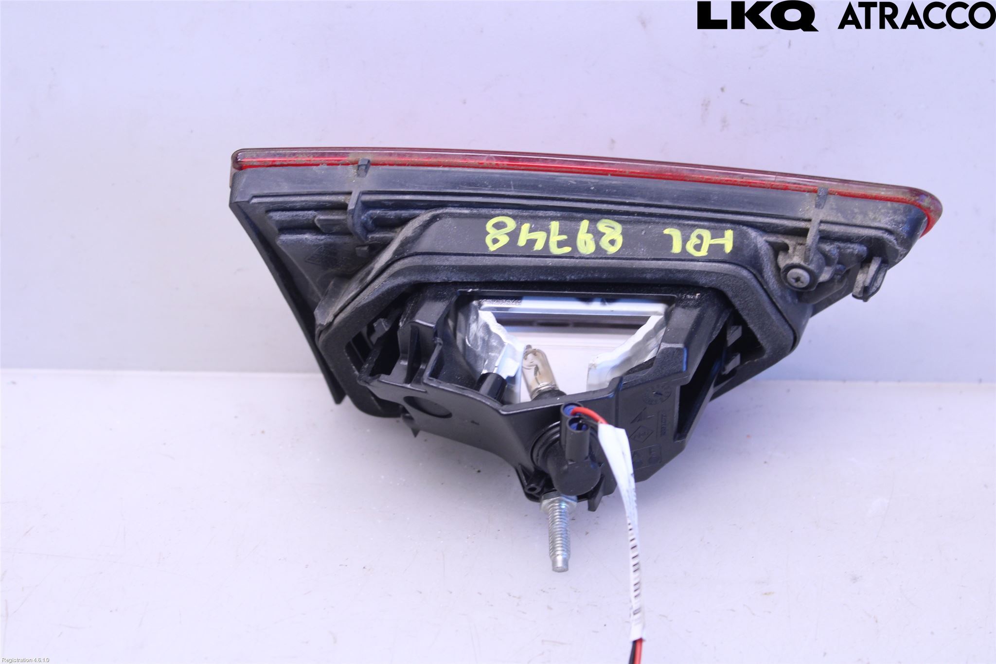 Renault CLIO IV 12-16 Baklykt Høyre  På Luke(Indre)