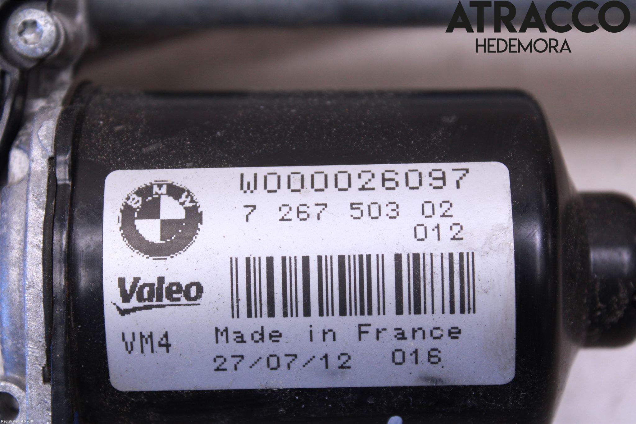 BMW 1 F20/F21 11-19 Viskermotor Frontrute