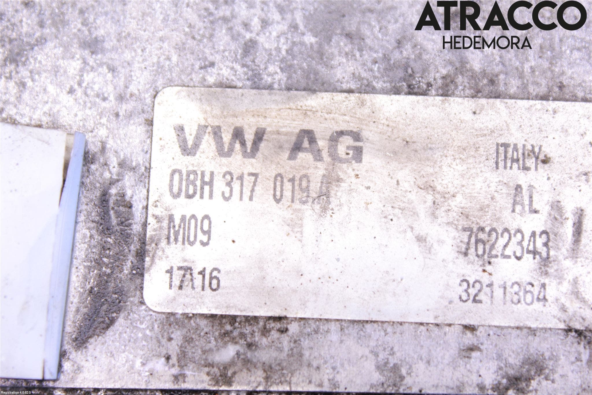 Volkswagen VW TIGUAN 16-24 Radiator Oljekjøler Automatgea