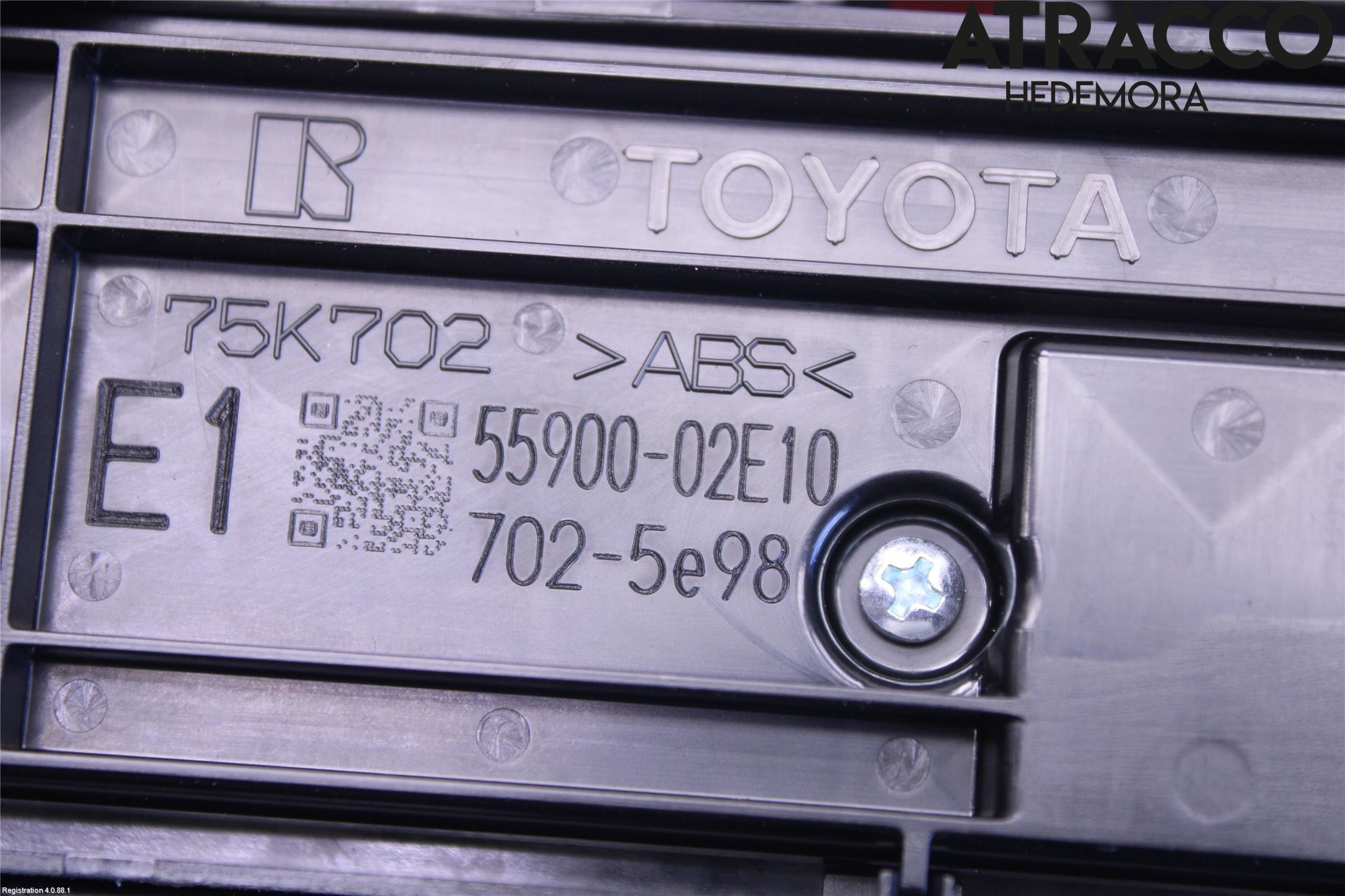 Toyota COROLLA 19- Varme Ac Betjening-Display