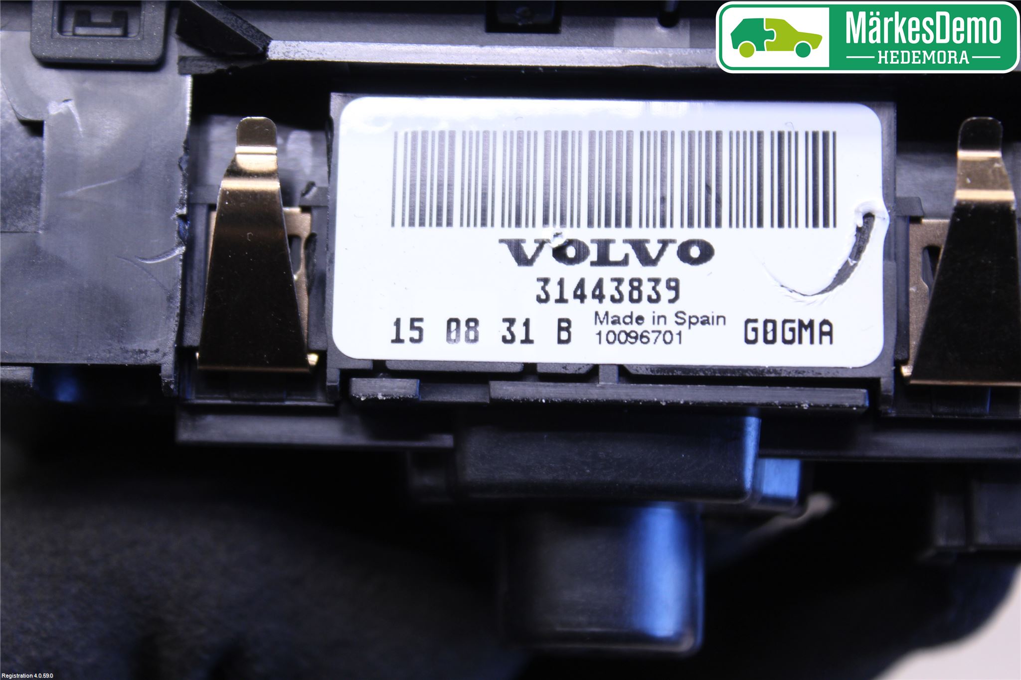Volvo V70 14-16 Bryter Hovedlys