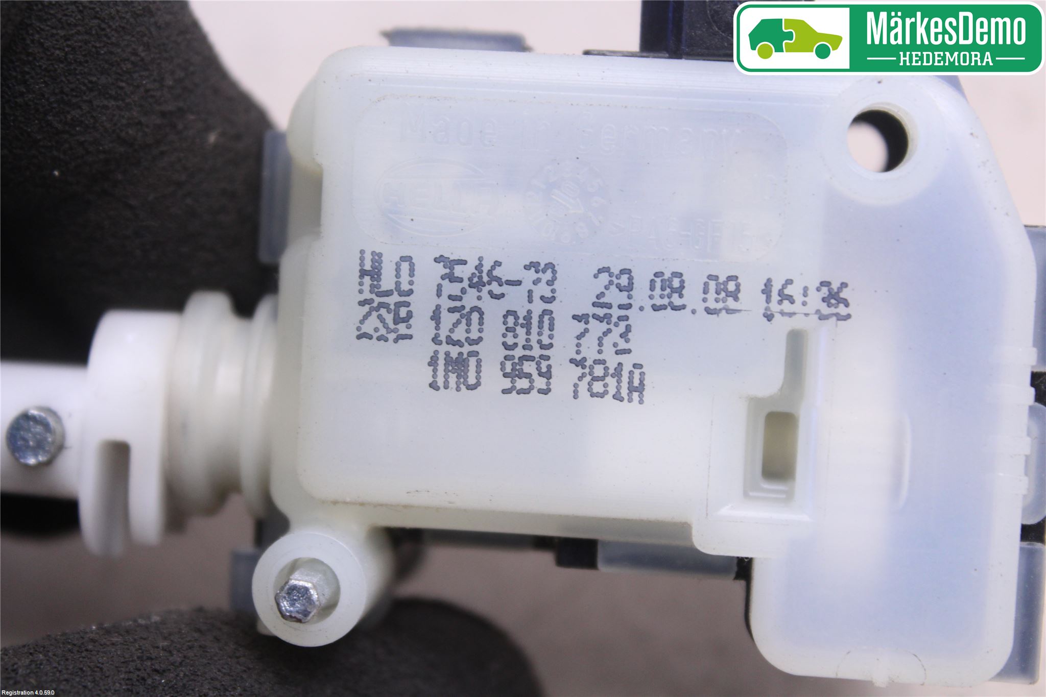 Skoda OCTAVIA (1Z) 05-13 Sentrallåsmotor Tankluke