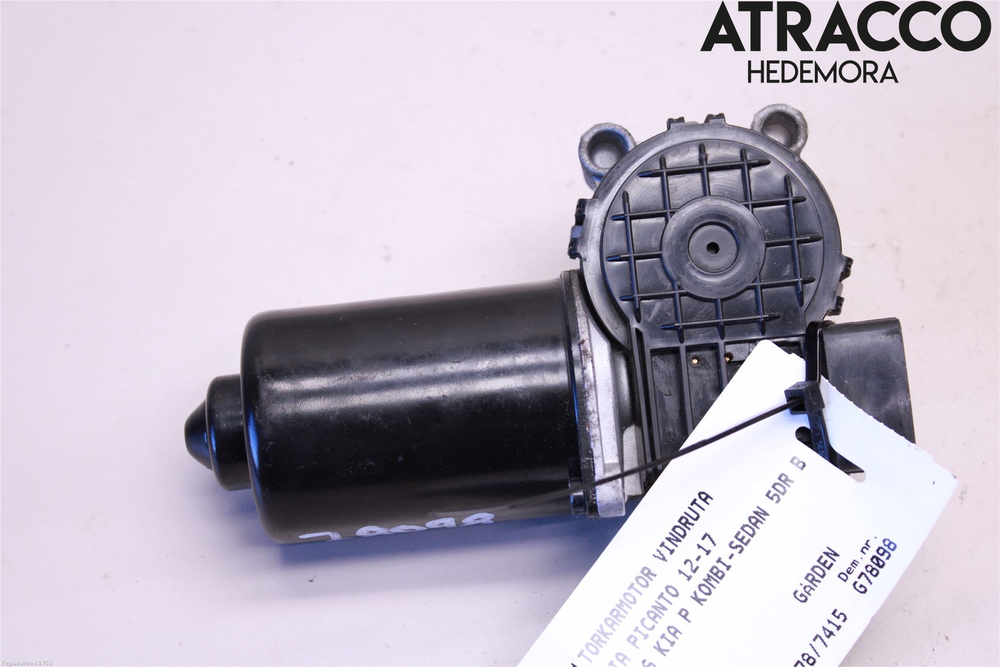 Kia PICANTO 12-17 Viskermotor Frontrute