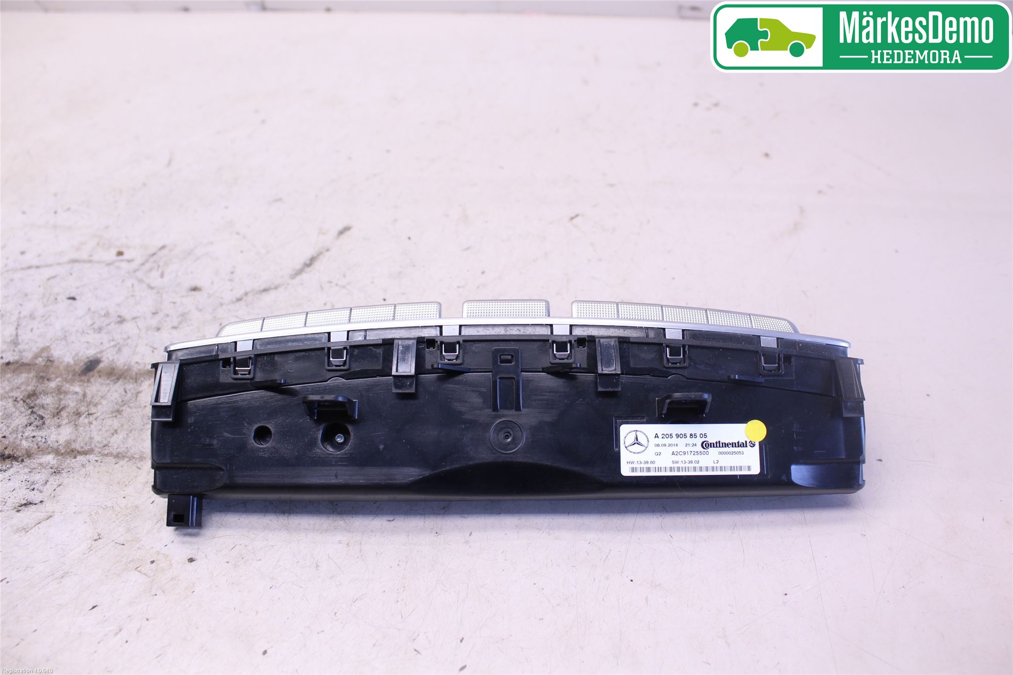 Mercedes-Benz MB C-KLASS (W205) 14-21 Varme Ac Betjening-Display